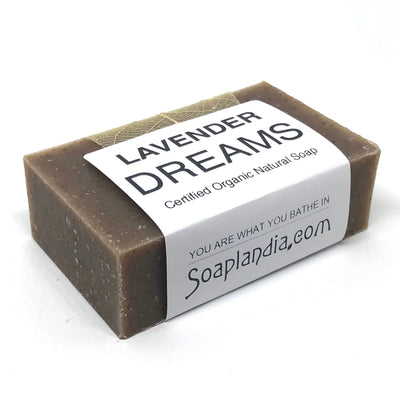 Soaplandia Lavender Dreams Bar Soap, Organic - Image 3