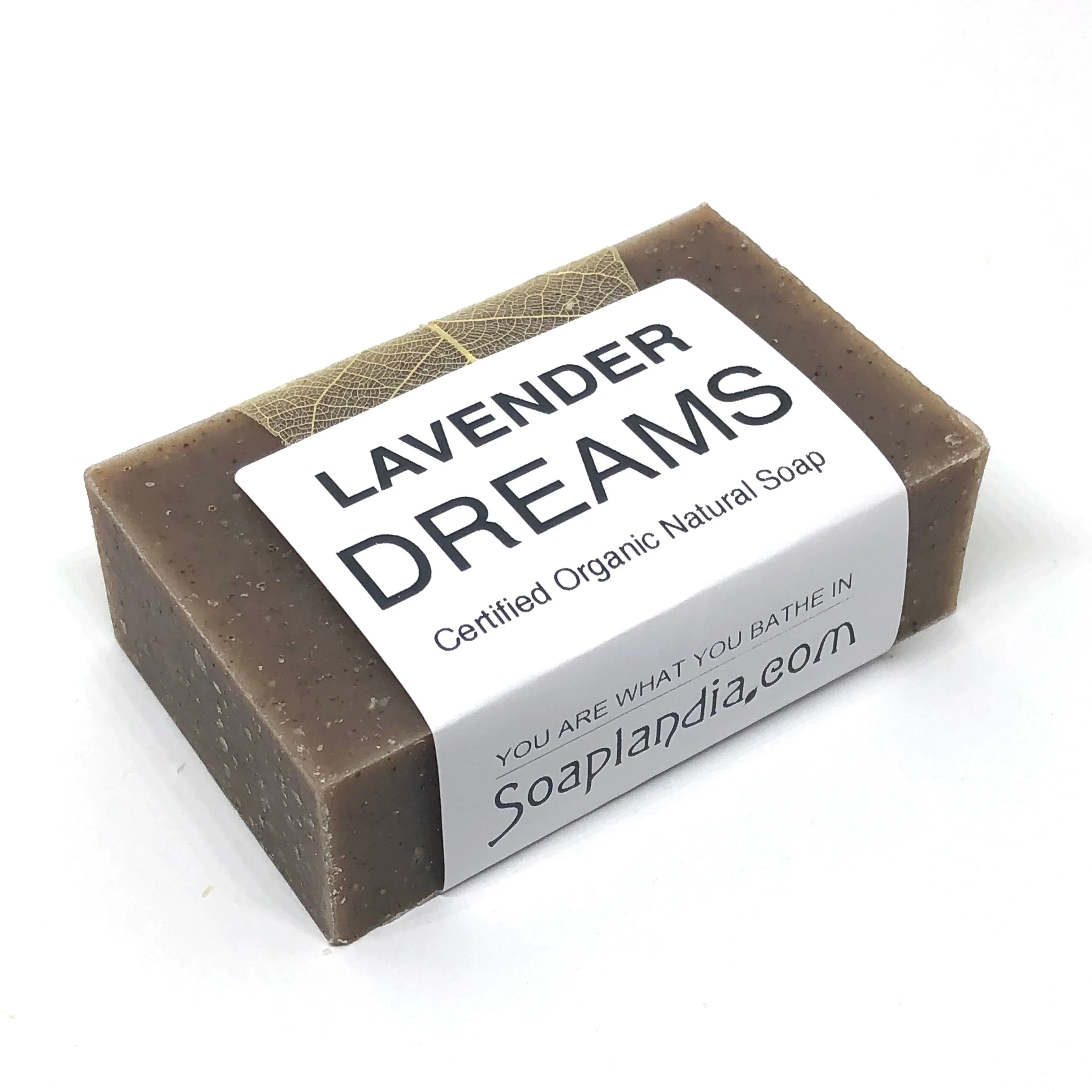 Soaplandia Lavender Dreams Bar Soap, Organic