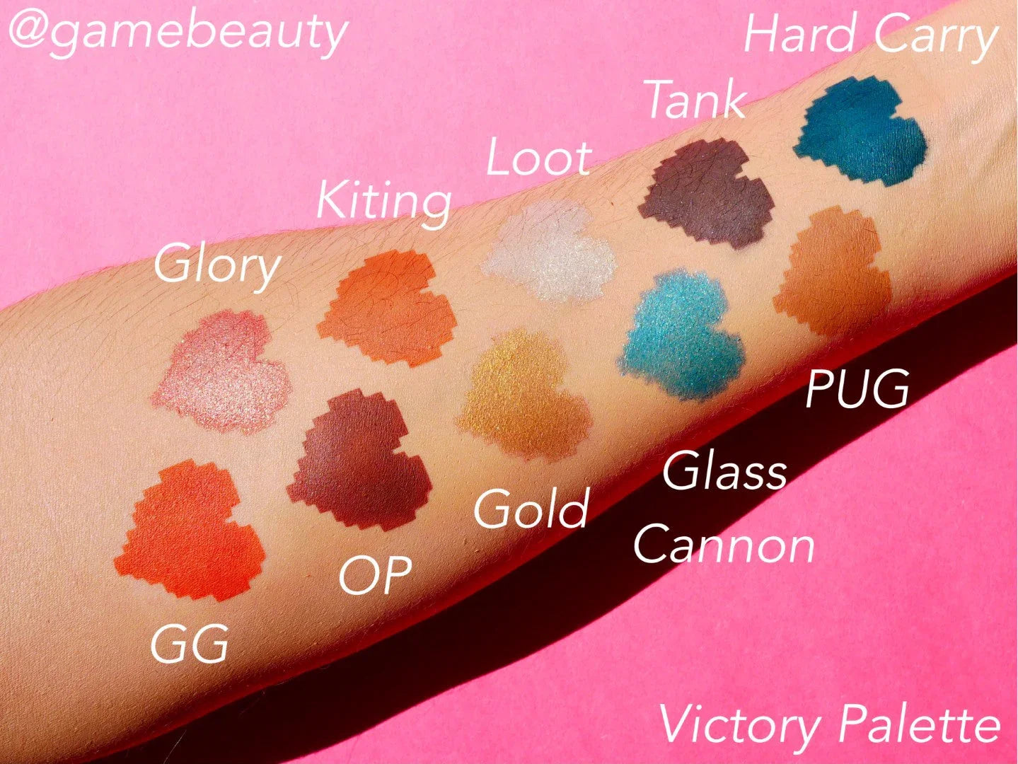 Game Beauty® Victory Eyeshadow Palette