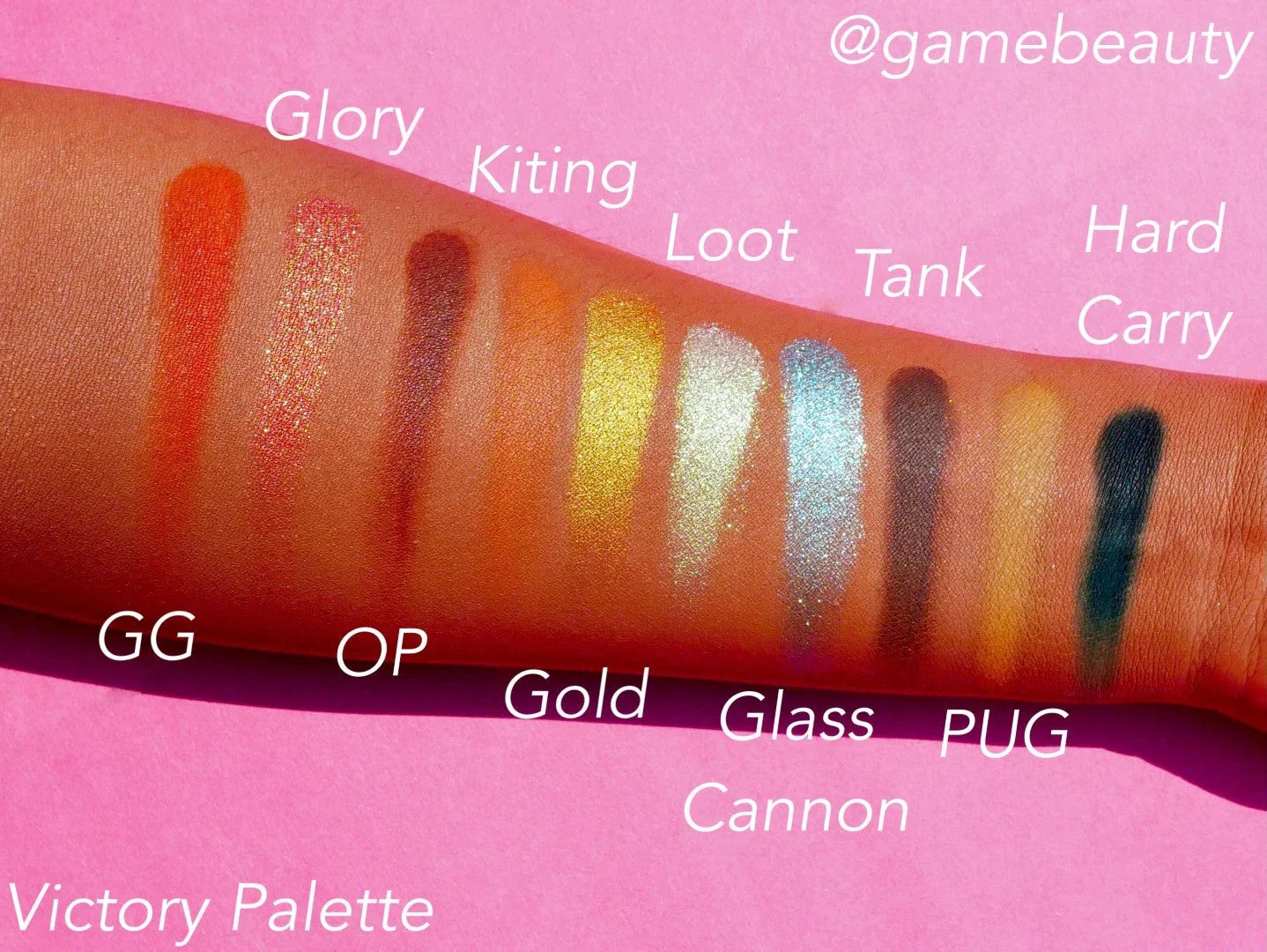 Game Beauty® Victory Eyeshadow Palette