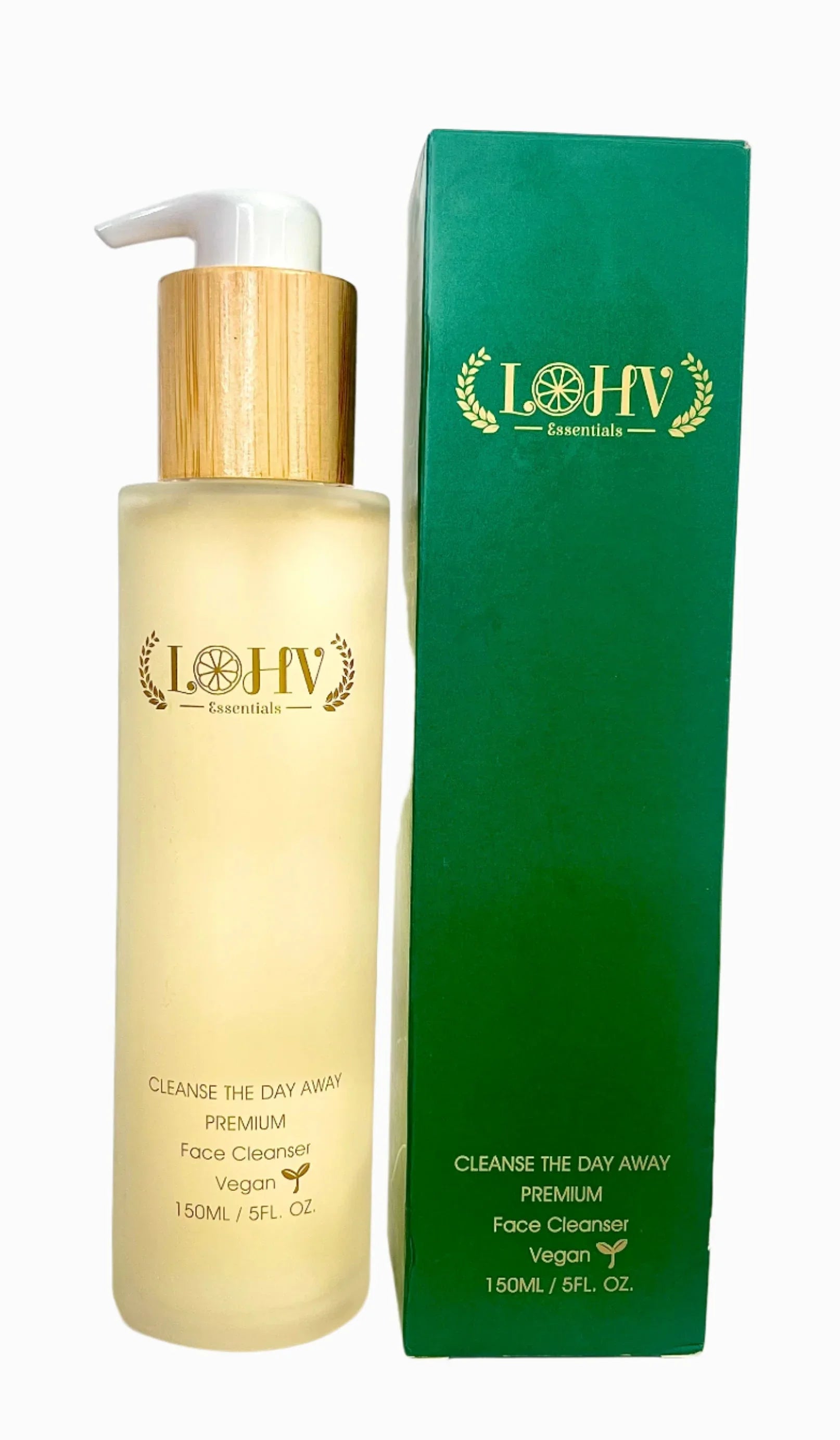 LOHV ESSENTIALS PREMIUM 100% Vegan Hydrating Facial Cleanser