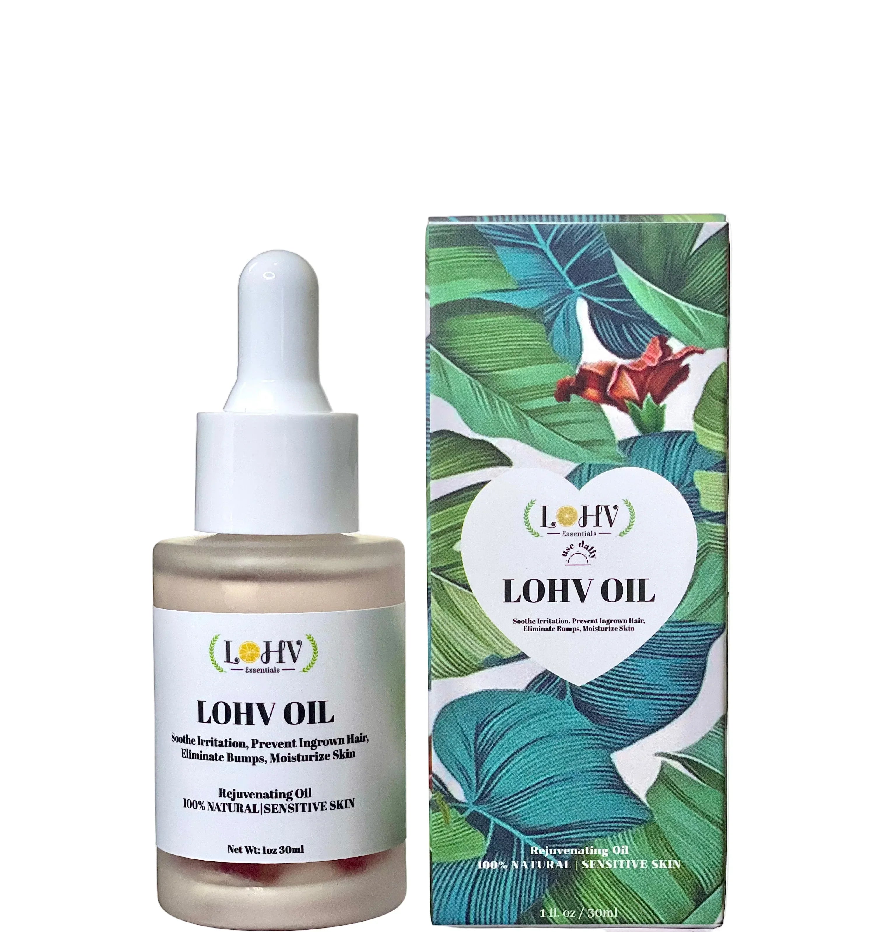 LOHV ESSENTIALS Multi-Purpose PREMIUM Rose Oil For Sensitive Skin
