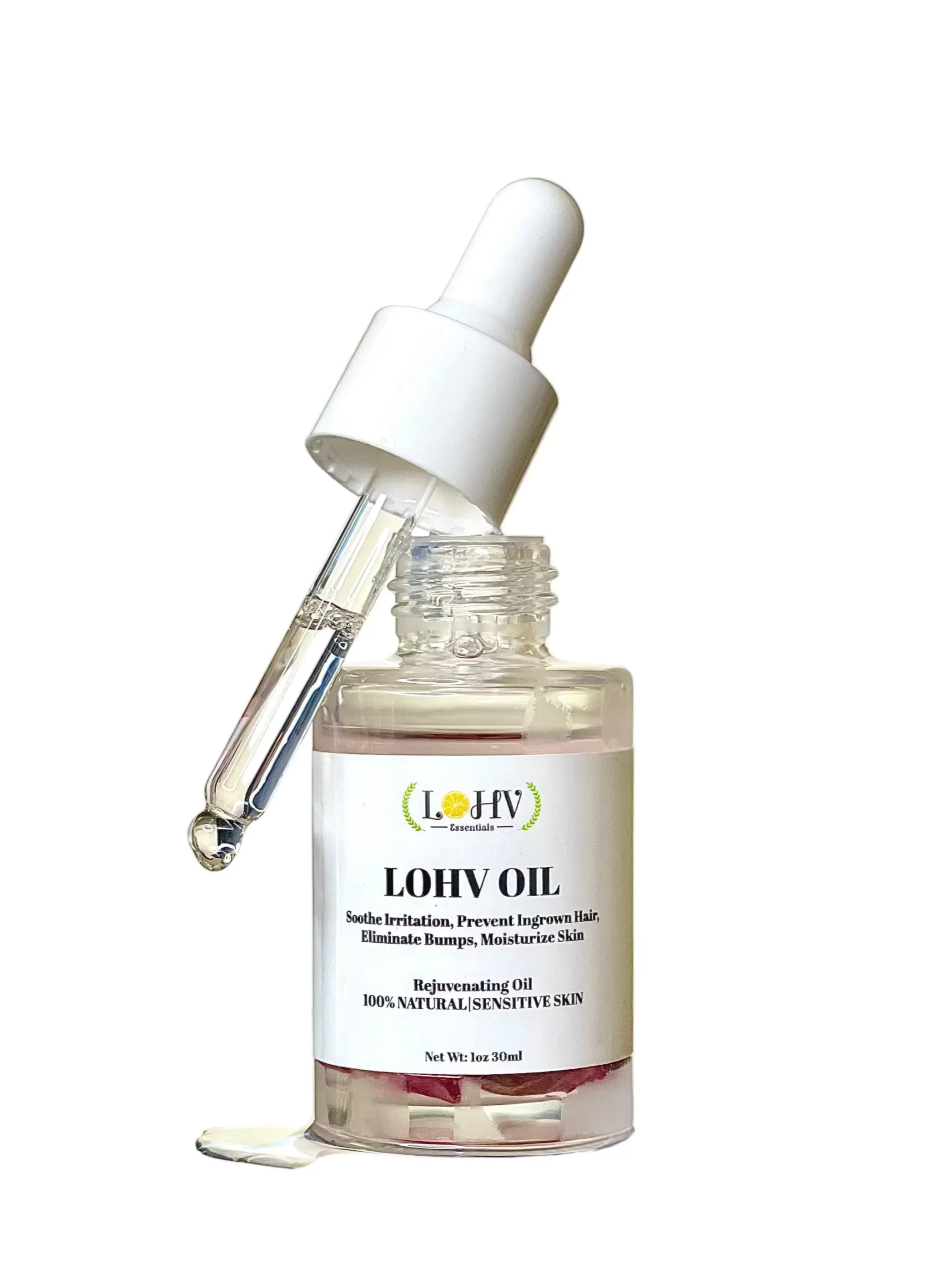 LOHV ESSENTIALS Multi-Purpose PREMIUM Rose Oil For Sensitive Skin