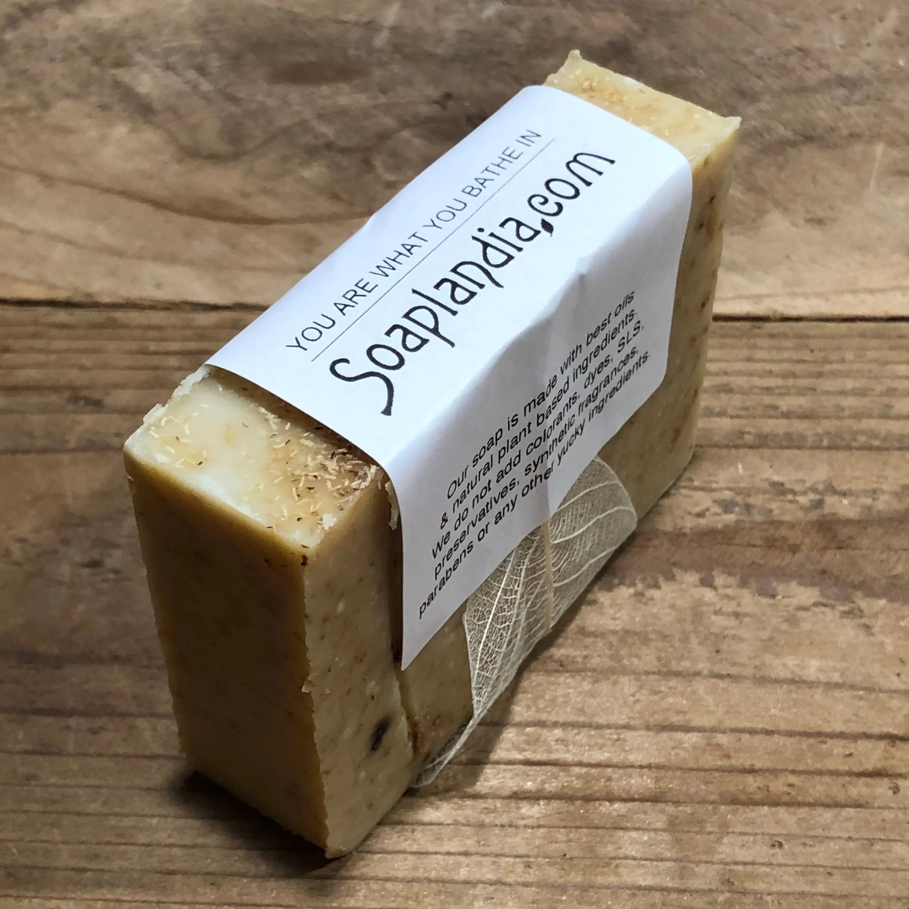 Soaplandia Goat Milk & Olive Oil Bar Soap with Chamomile, Unscented