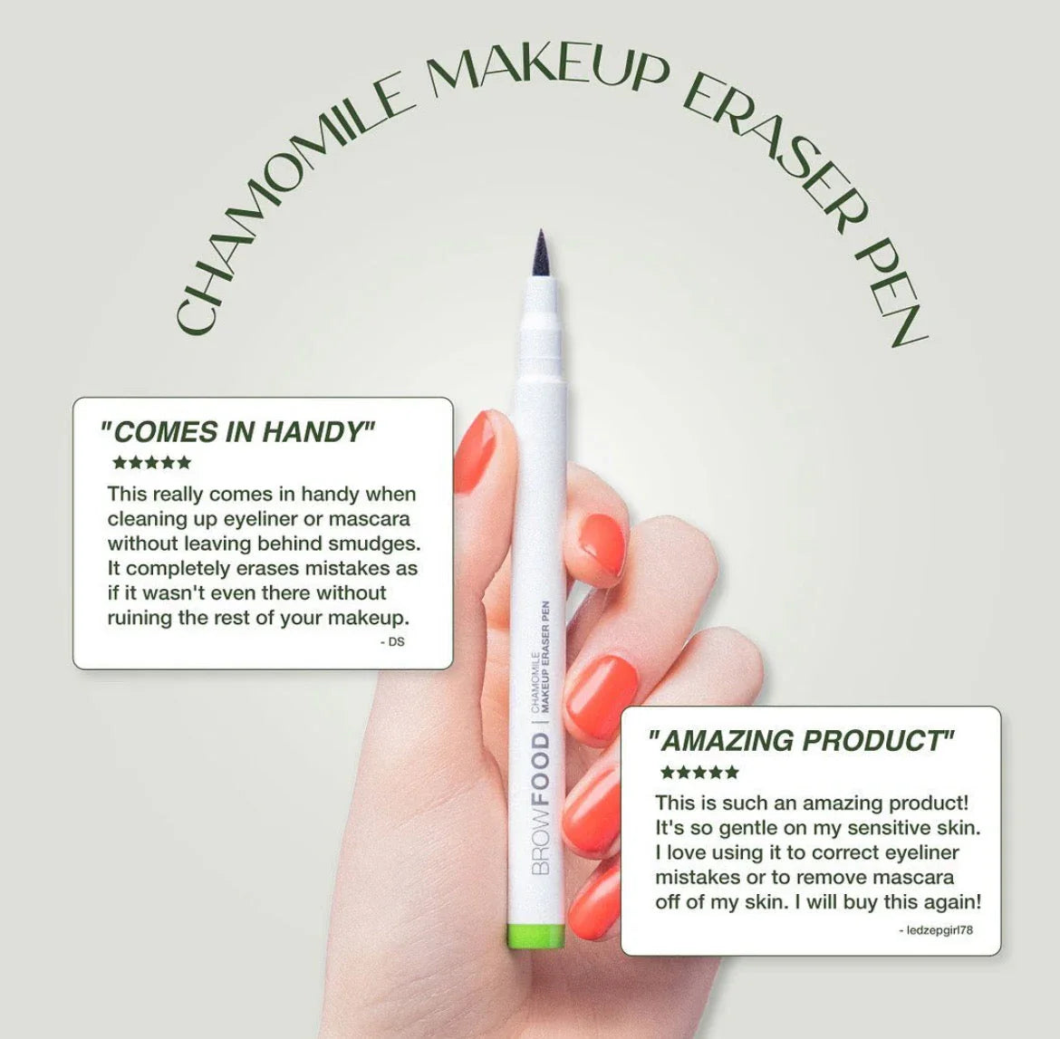 LASHFOOD Chamomile Makeup Eraser Pen