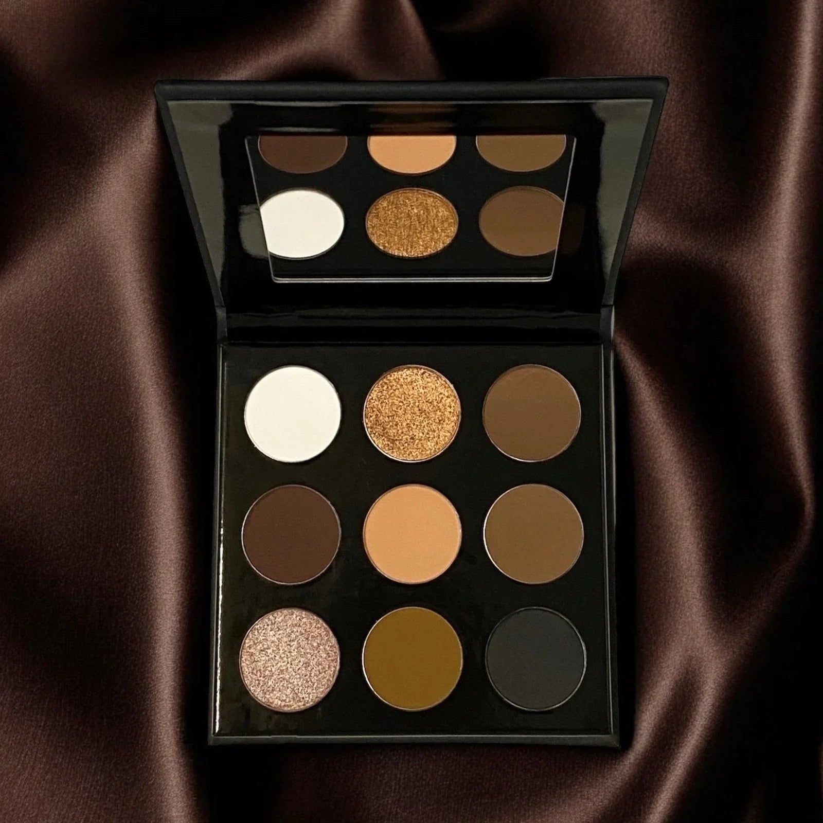 Sydoni JOURNEE EYESHADOW PALETTE | Deep Rich Smokey Browns for Everyday to Night Glam