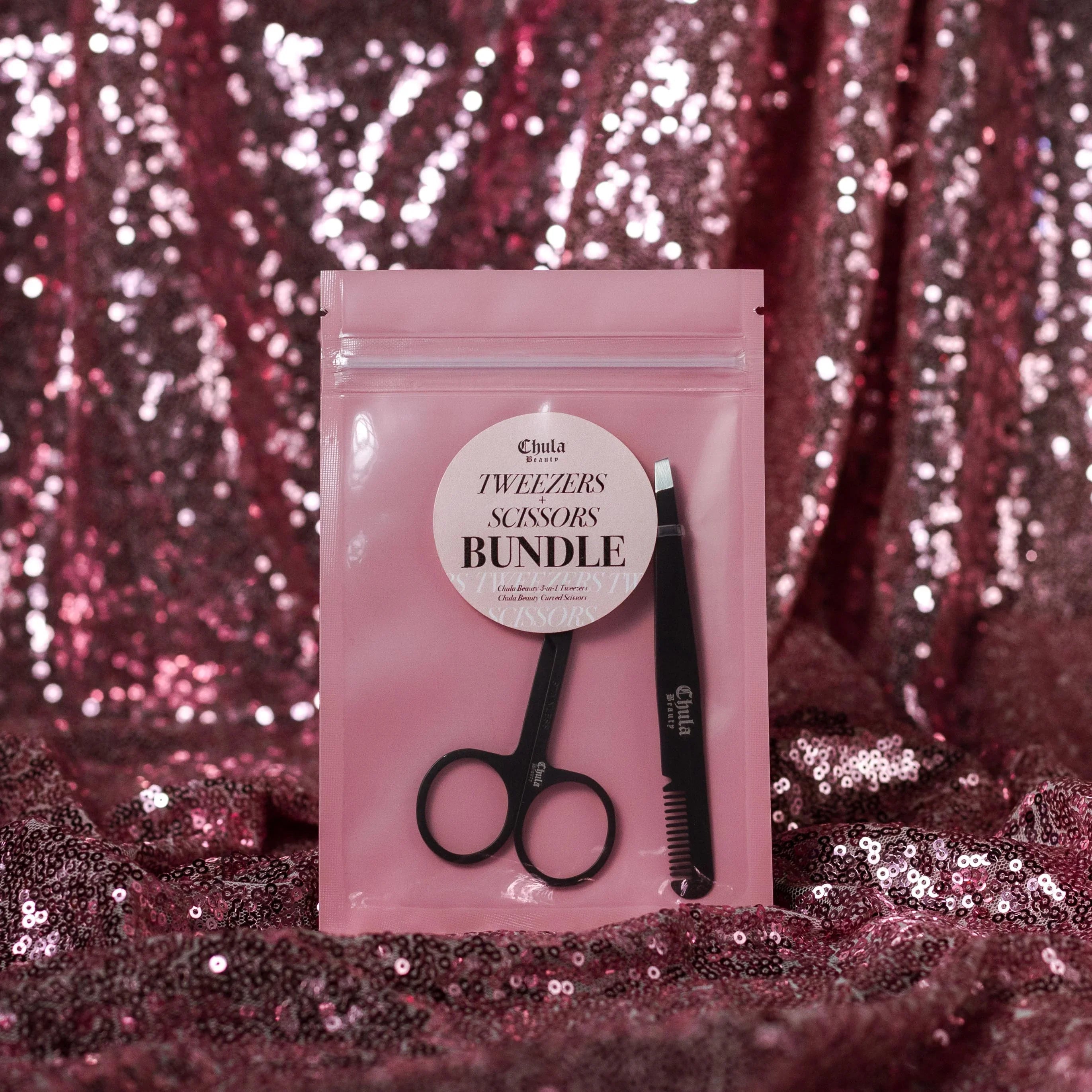 Chula Beauty Tweezers & Scissors Bundle