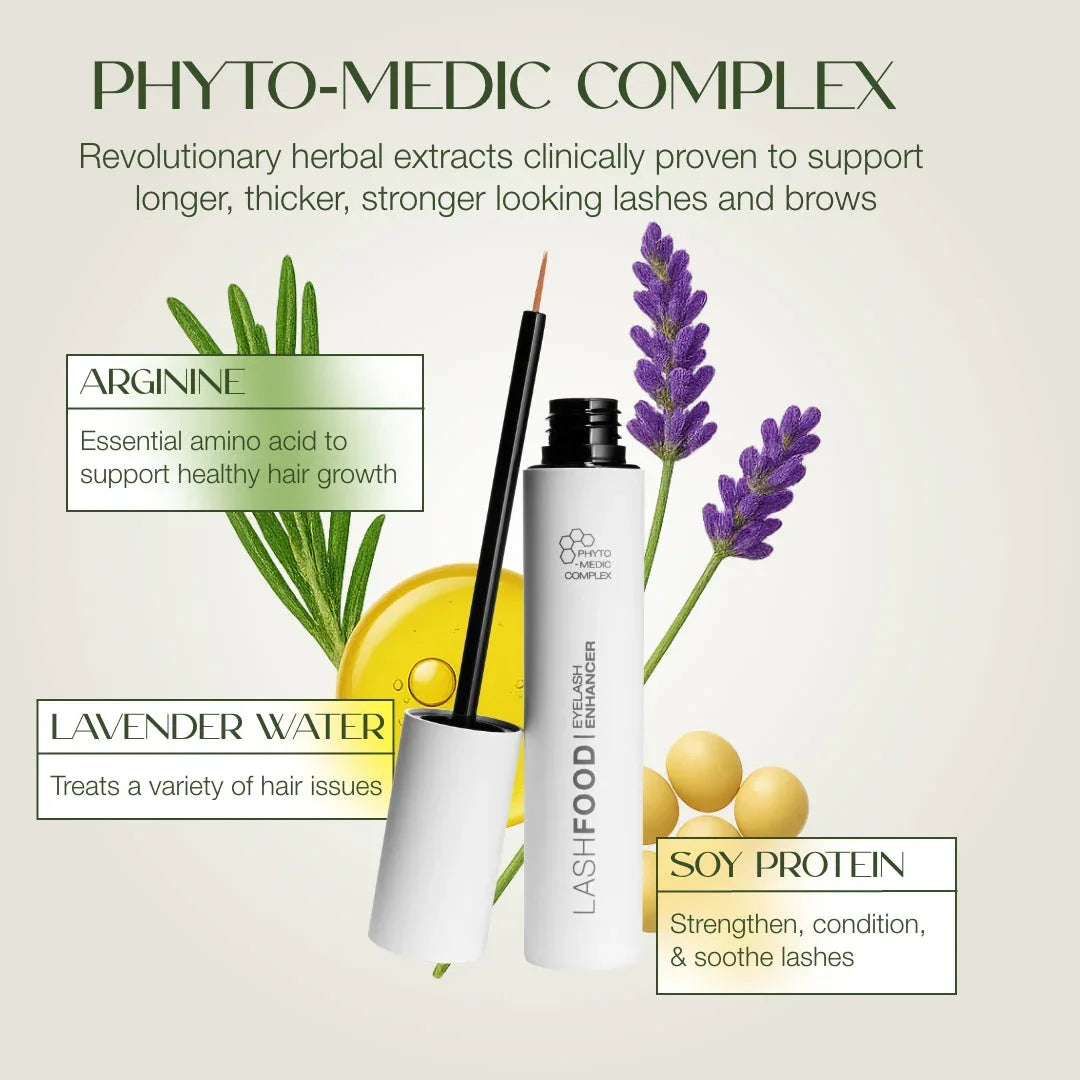 LASHFOOD Eyelash Enhancing Serum, 3 Month Supply
