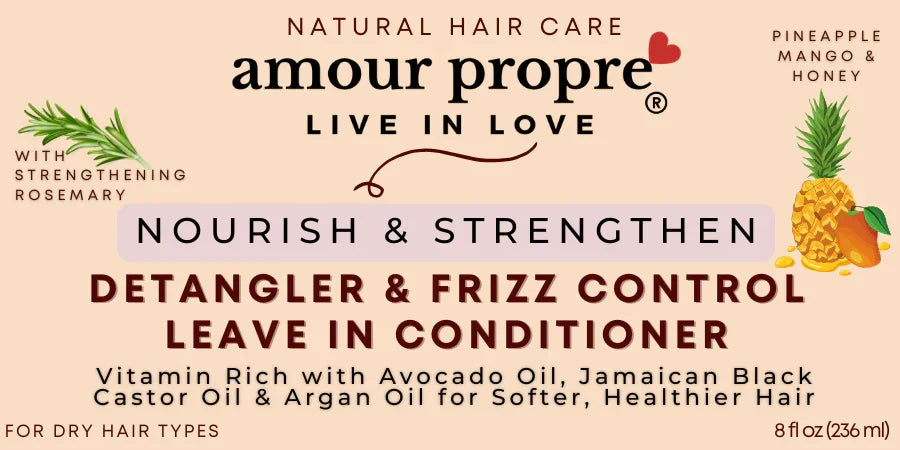 Amour Propre® Leave in Conditioner, Detangler, and Frizz Control