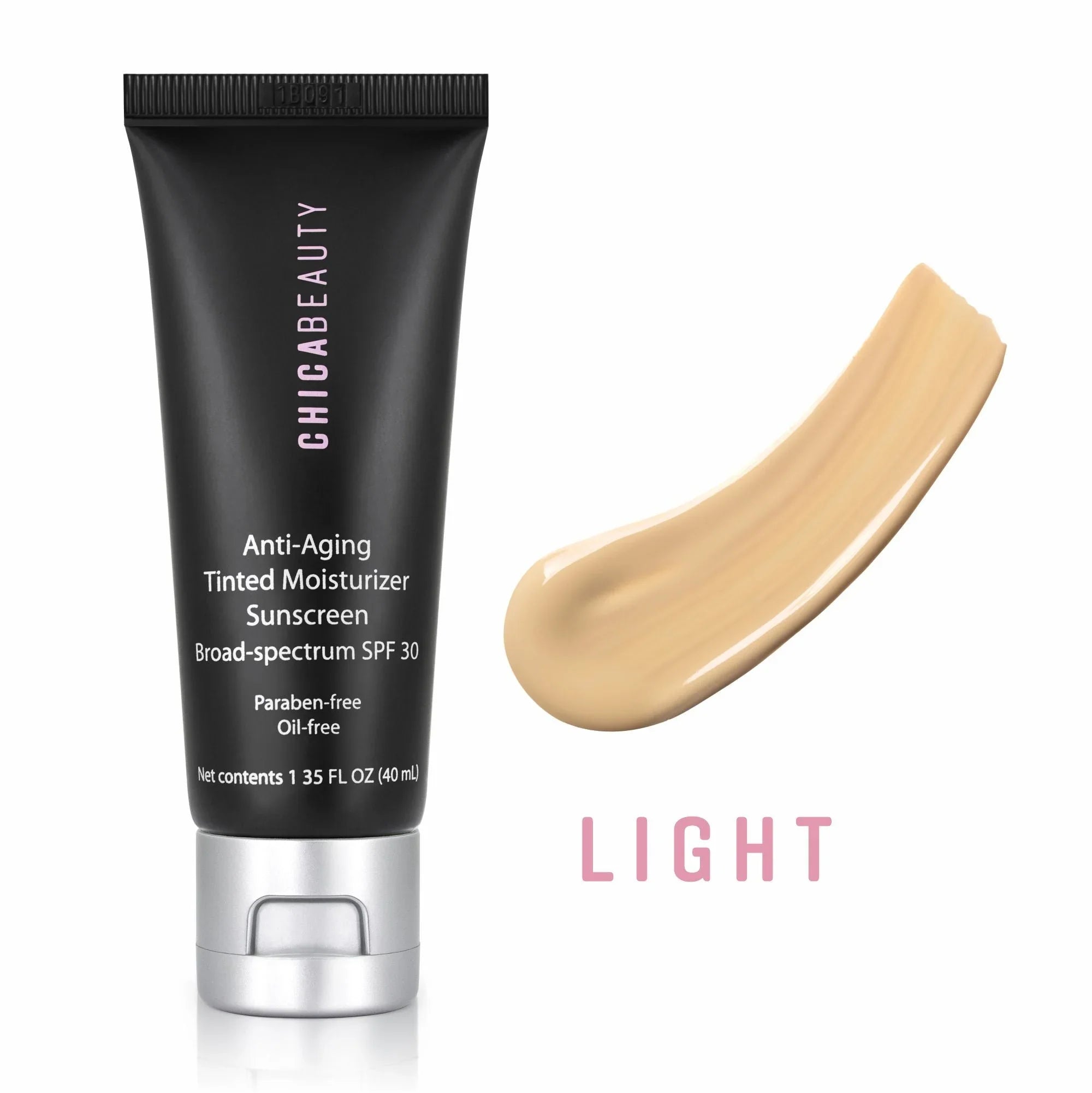 Chica Beauty Anti-Aging Tinted Moisturizer Sunscreen Broad-Spectrum SPF 30