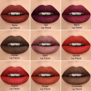 Sydoni RETRACTABLE MATTE LIP PENCILS with SHEA BUTTER