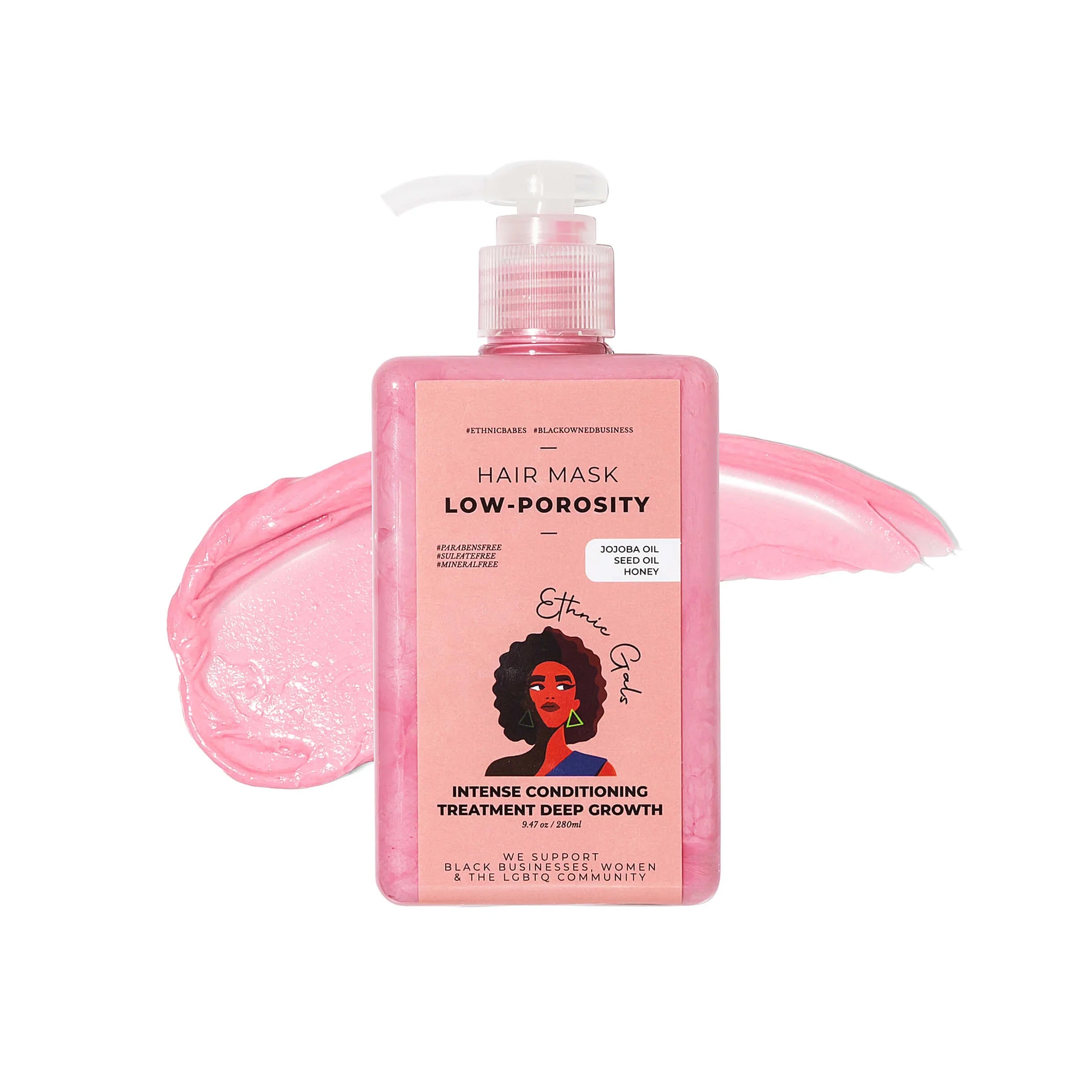 Ethnic Gals Low Porosity Deep Repair Hair Mask