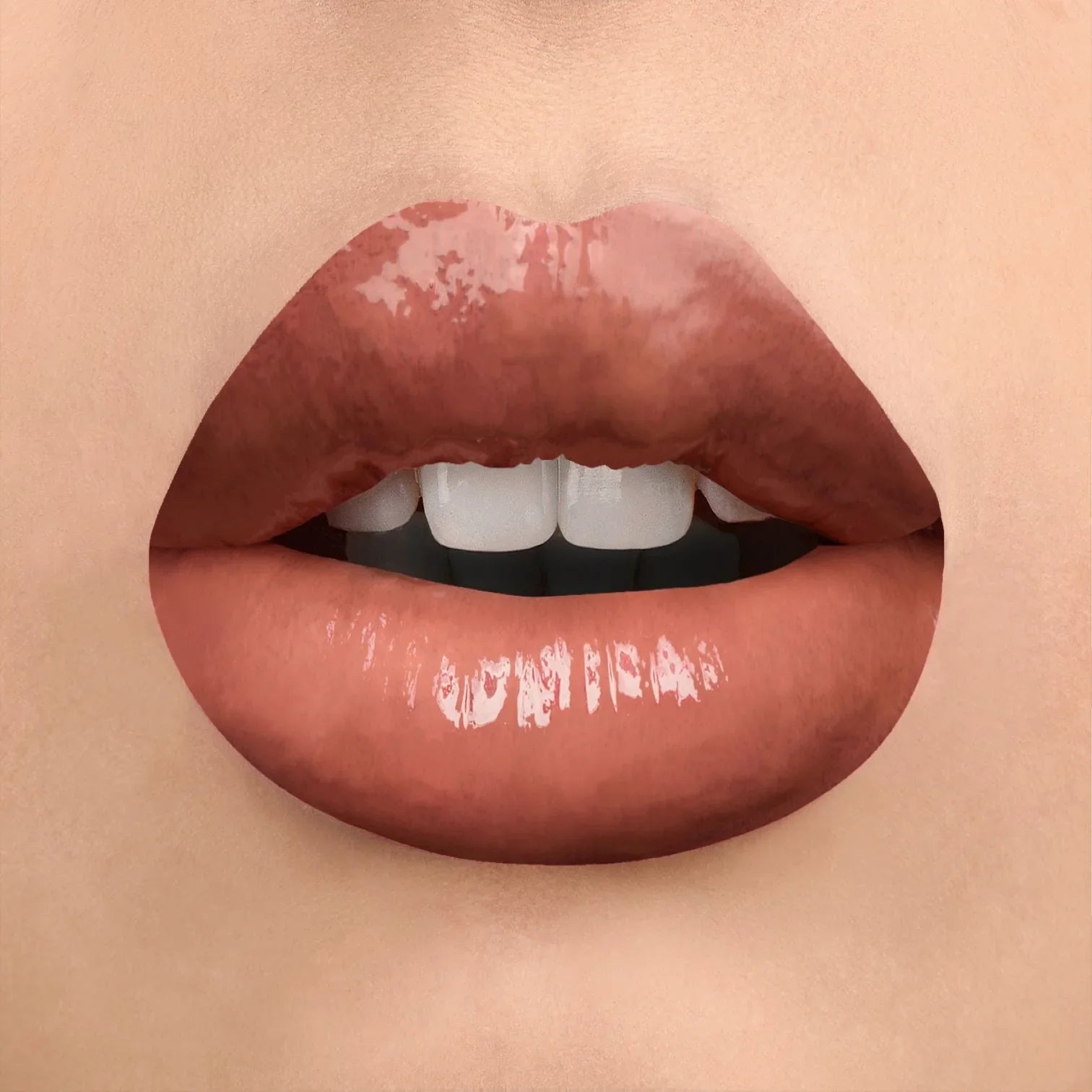 Sydoni SHADE V2-LUSTRE VINYL FINISH LIPGLOSS- Light Beige Brown
