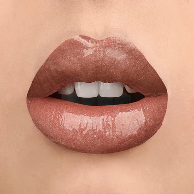 Sydoni SHADE V6 LUSTRE VINYL FINISH LIPGLOSS - Sheer Brown with Light Gold Shimmer - Image 3