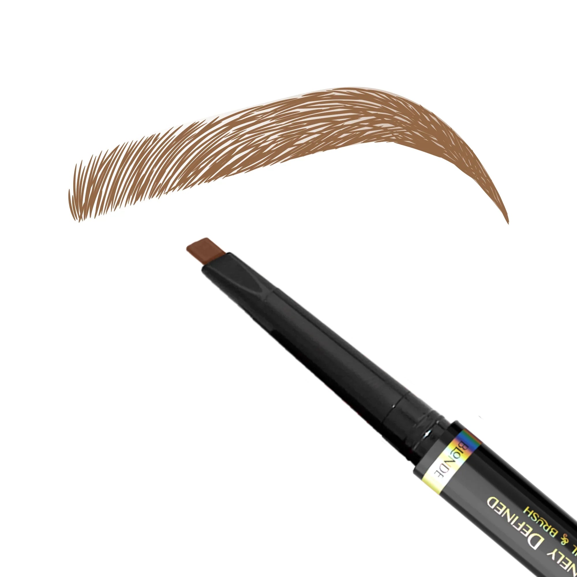 Mo-Beauty Shop Divinely Defined | Precision Brow Pencil & Brush [THICK]