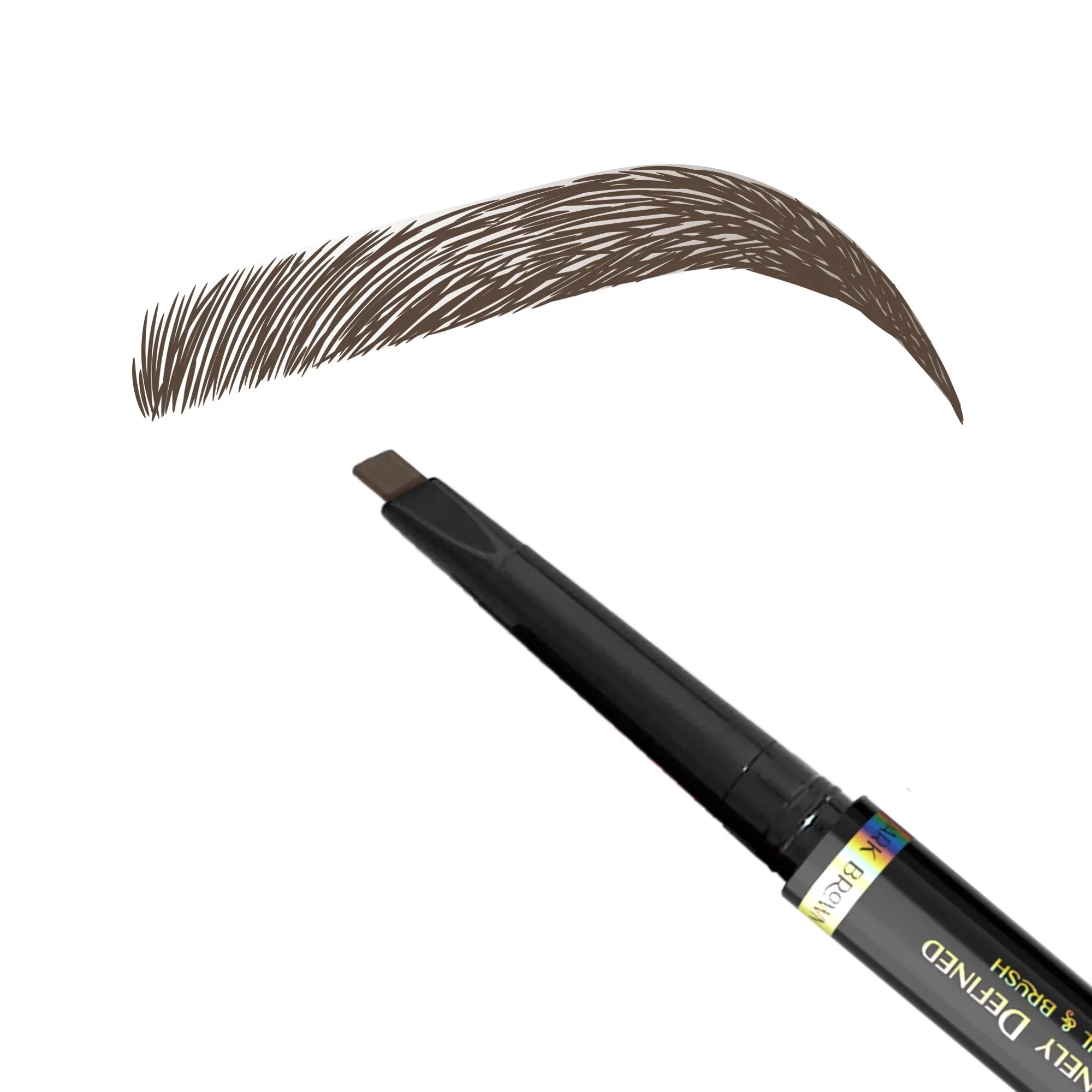 Mo-Beauty Shop Divinely Defined | Precision Brow Pencil & Brush [THICK]