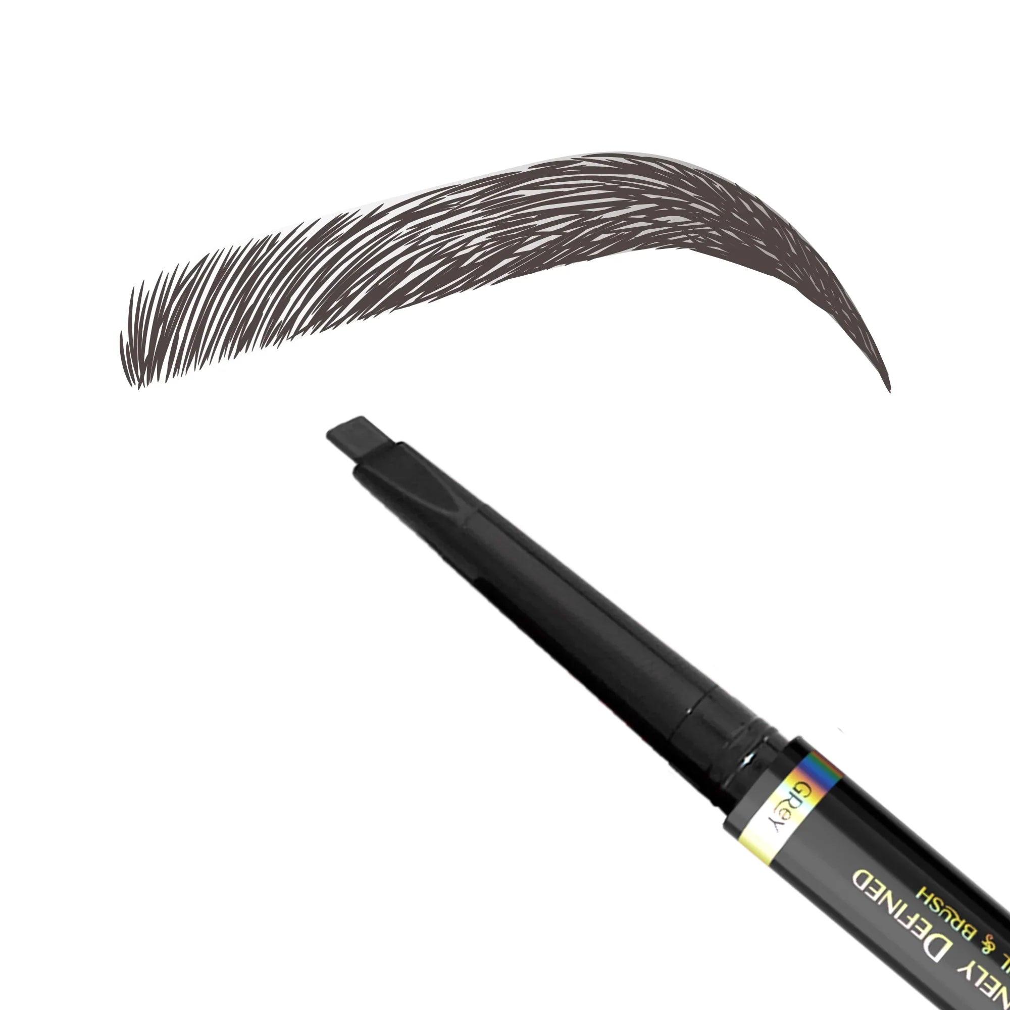 Mo-Beauty Shop Divinely Defined | Precision Brow Pencil & Brush [THICK]