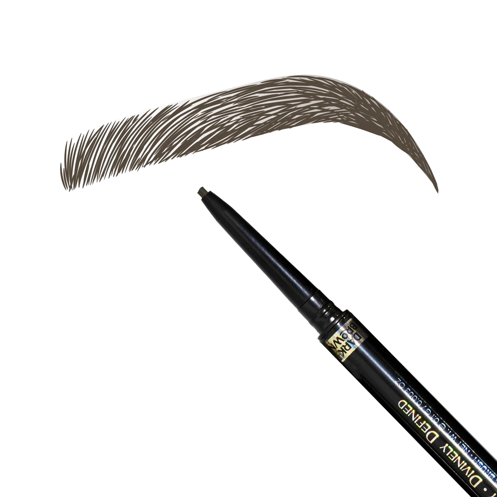 Mo-Beauty Shop Divinely Defined | Precision Brow Pencil & Brush [THIN]