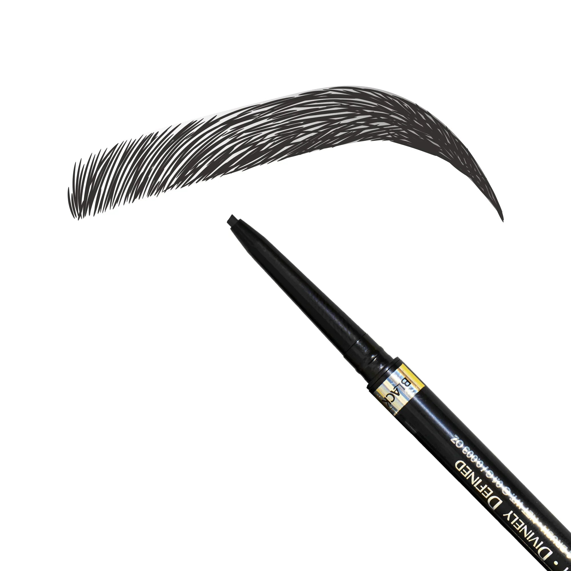 Mo-Beauty Shop Divinely Defined | Precision Brow Pencil & Brush [THIN]