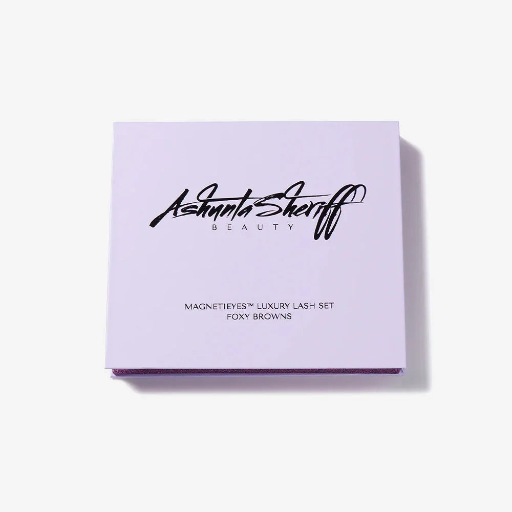 Ashunta Sheriff Beauty MagnetiEYES™ Foxy Browns Luxury Lash Set