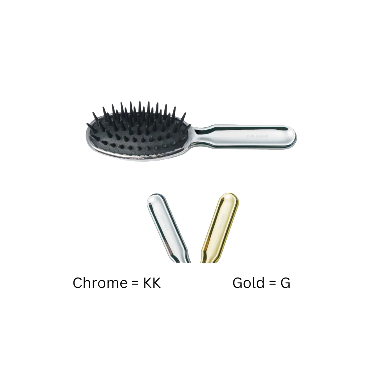 KOH-I-NOOR Metallic Pneumatic Detangling Hairbrush