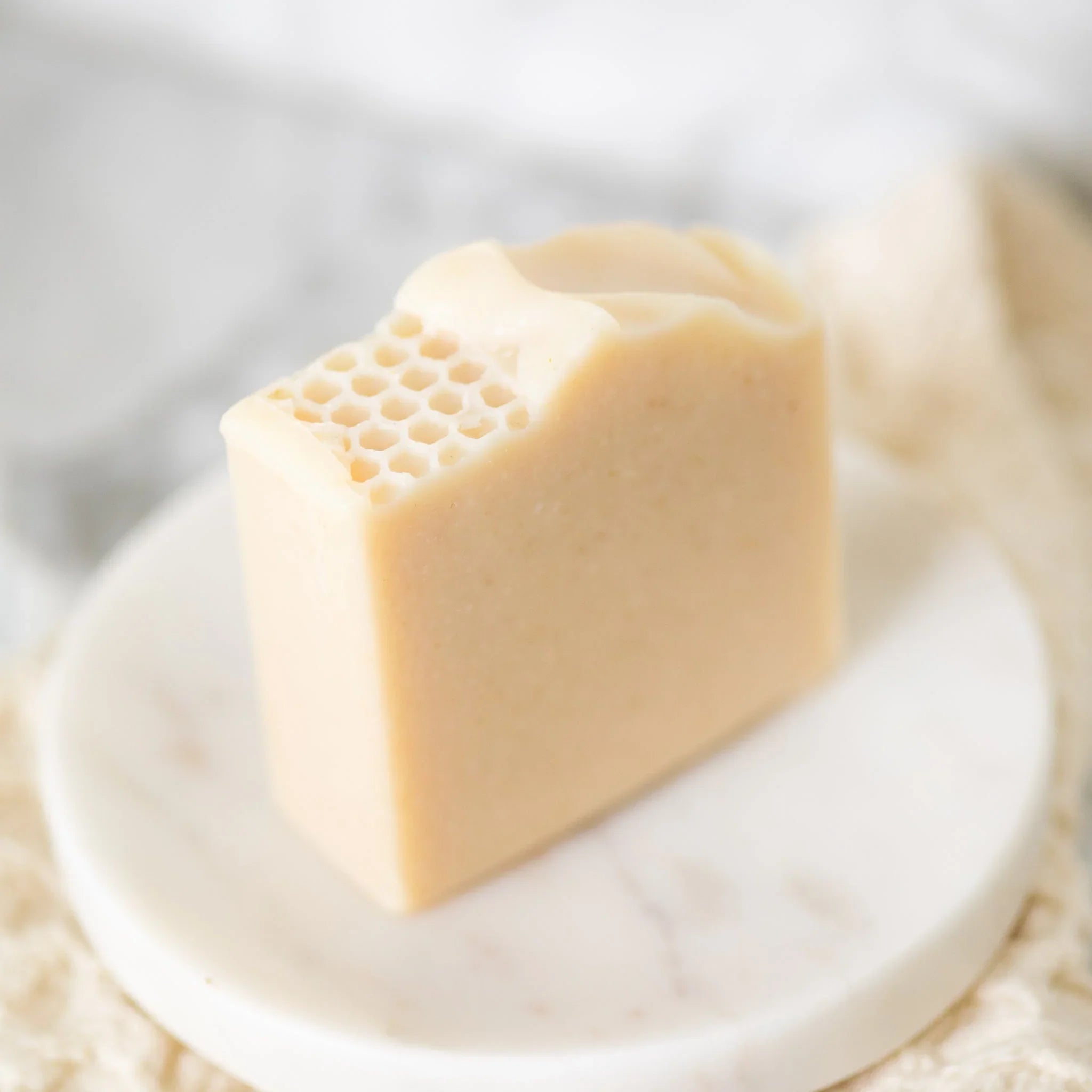 Pretty farm girl Milk + Honey Fragrance Free Handmade Tallow and Goat Milk Soap Bar