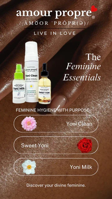 Amour Propre® Sweet Yoni - Sacred Feminine Oil | Daily Vulva Hydration