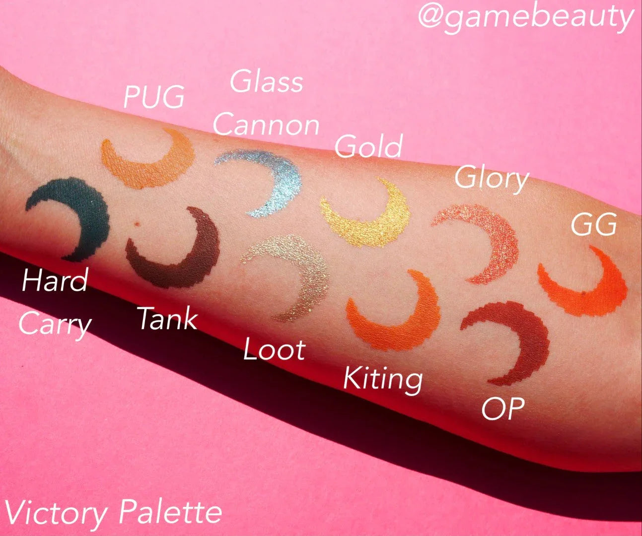 Game Beauty® Victory Eyeshadow Palette
