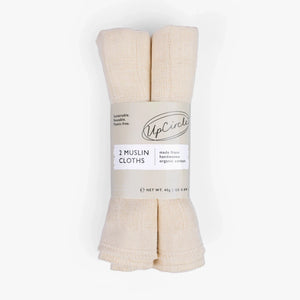 UpCircle Organic Muslin Face Cloths
