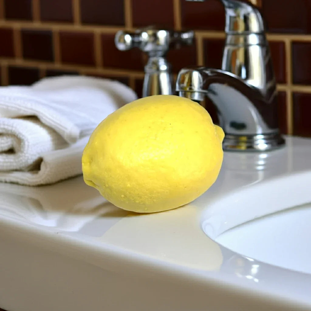 Soaplandia Lemon-shaped Soap, Goat Milk Based