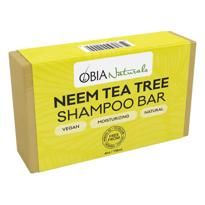 OBIA Naturals Neem Tea Tree Shampoo Bar - Image 1