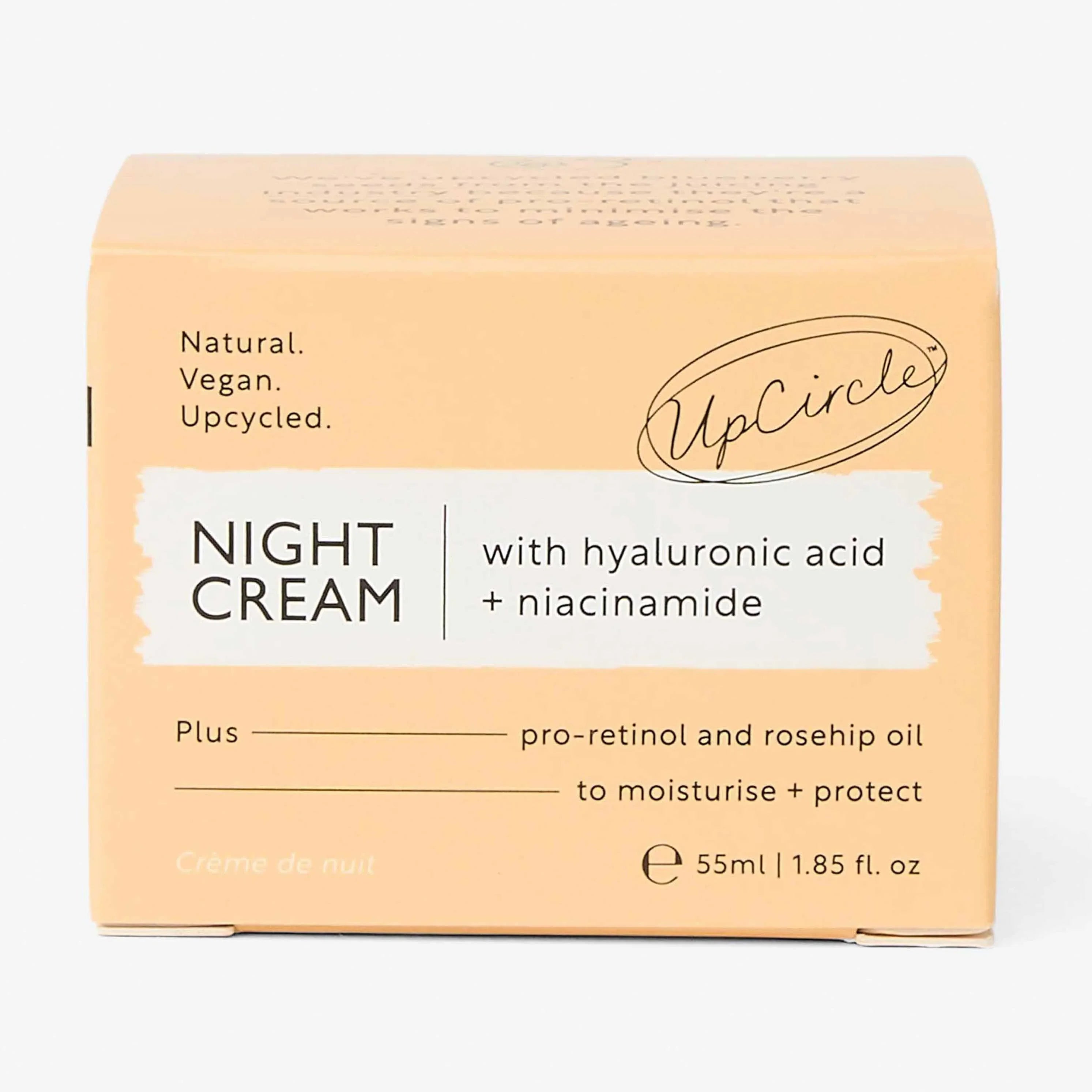 UpCircle Night Cream with Hyaluronic Acid + Niacinamide