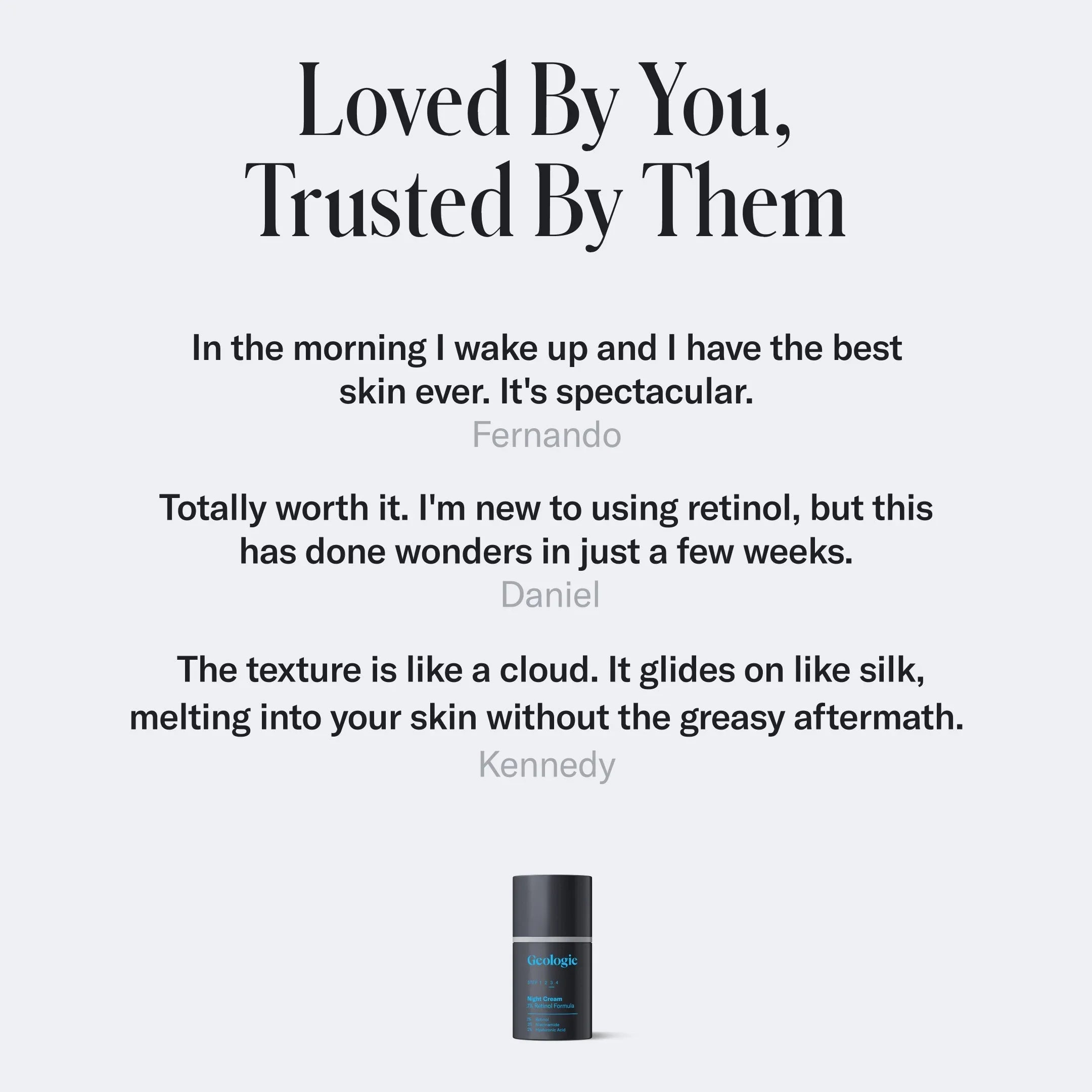 Geologie Retinol Night Cream