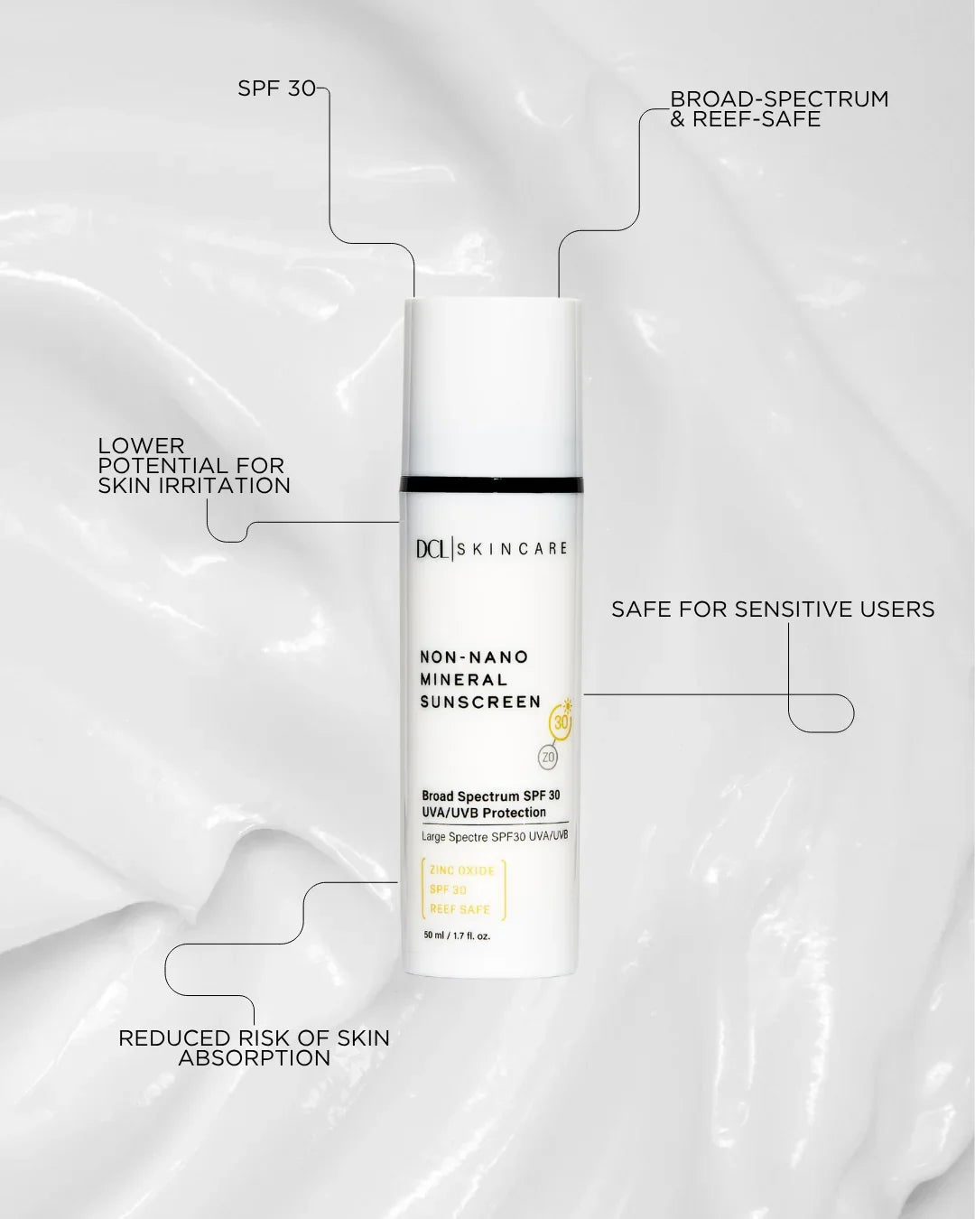 DCL Skincare Non Nano Mineral Sunscreen