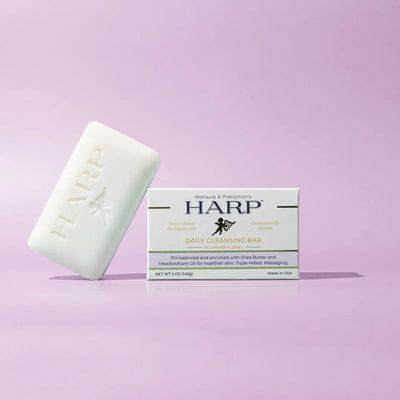 Mansure & Prettyman's HARP HARP® Vanilla Lavender Body Wash Bar – pH Balanced - Image 3