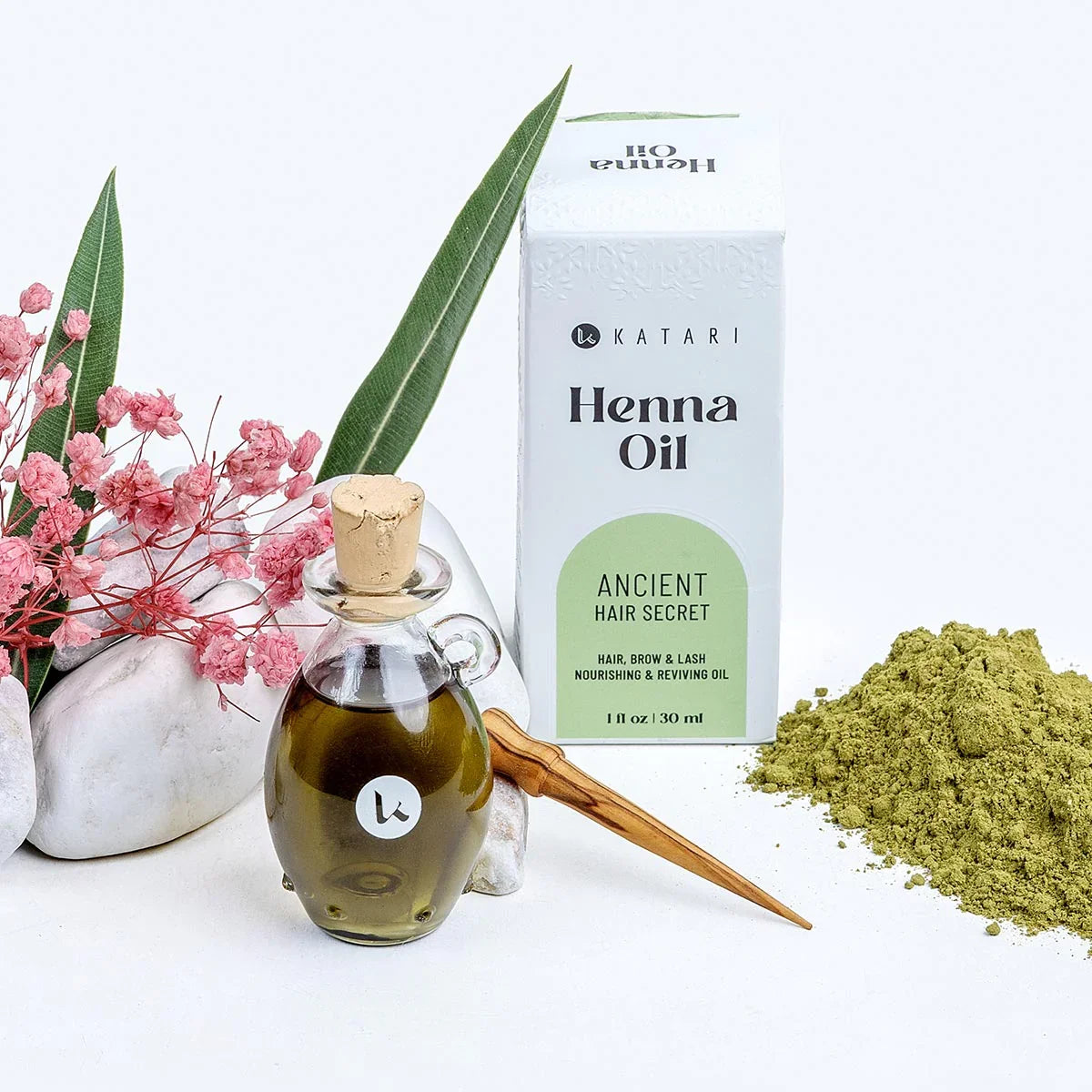 Katari Beauty Henna Oil for Dry Hair & Scalp