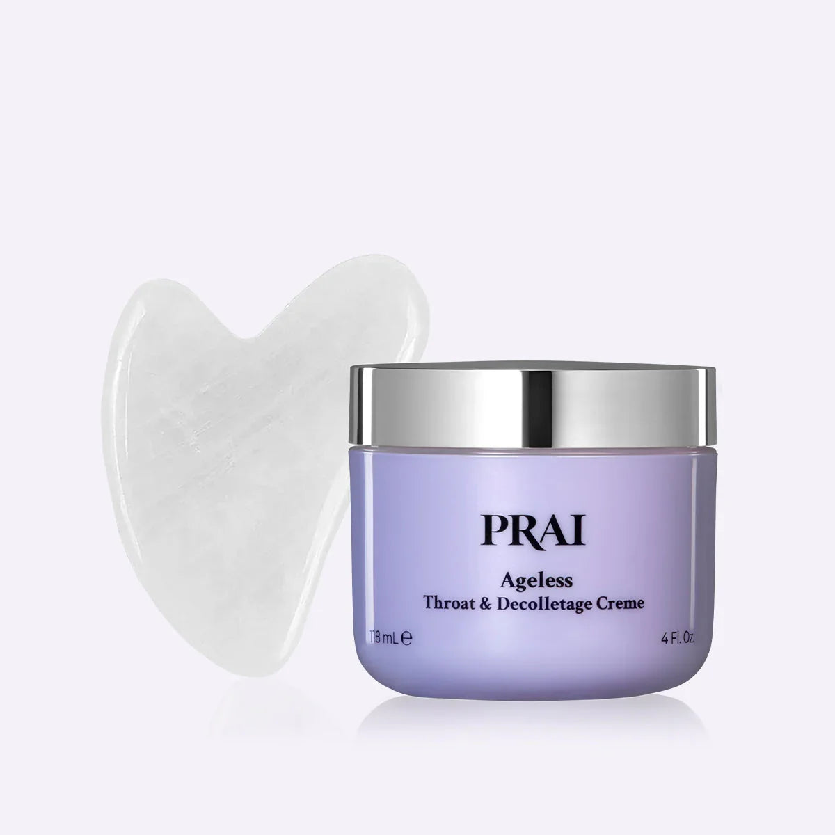 PRAI Beauty Ageless Throat & Decolletage Creme + Jade Gua Sha