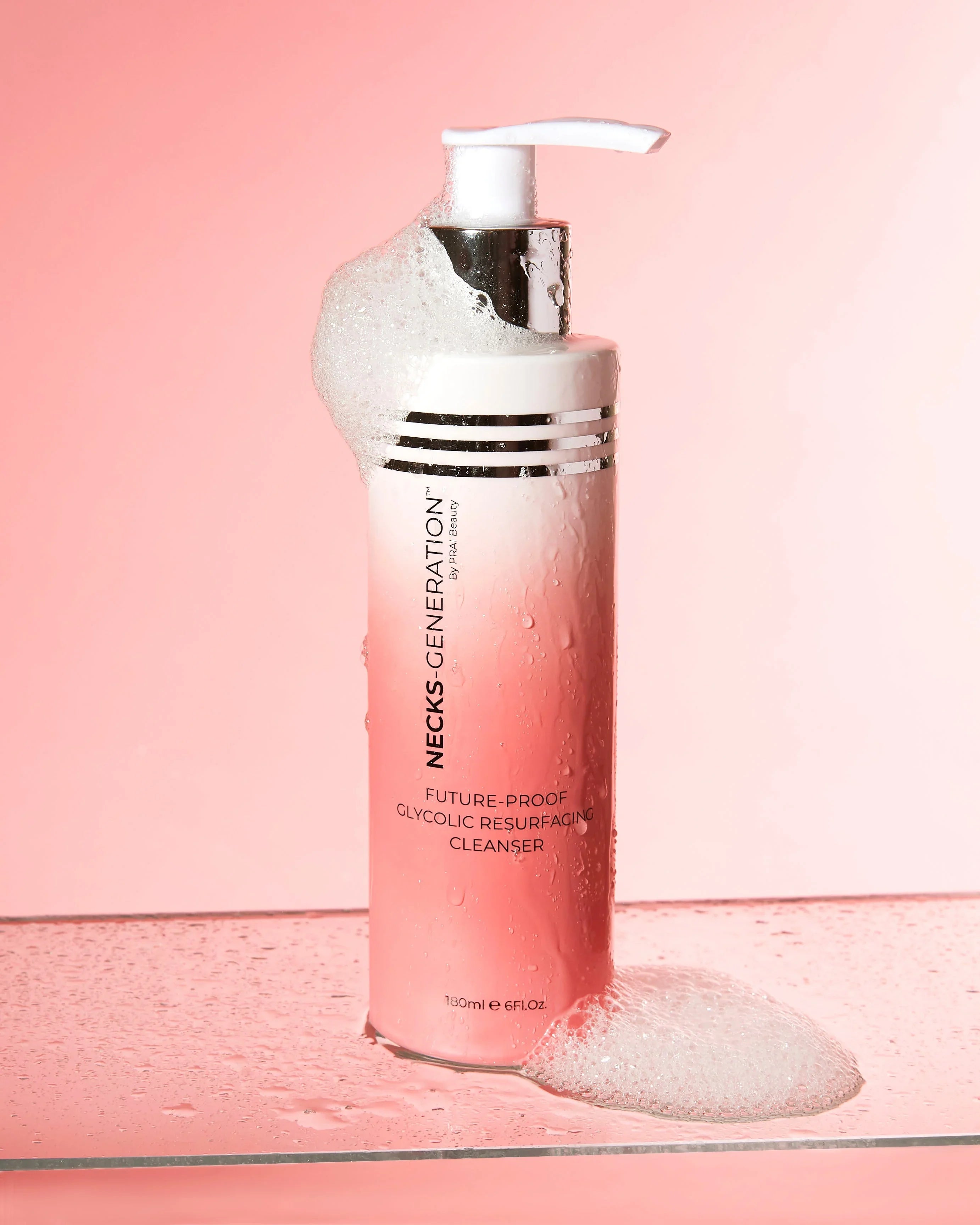 PRAI Beauty Necks-Generation Future-Proof Glycolic Resurfacing Cleanser