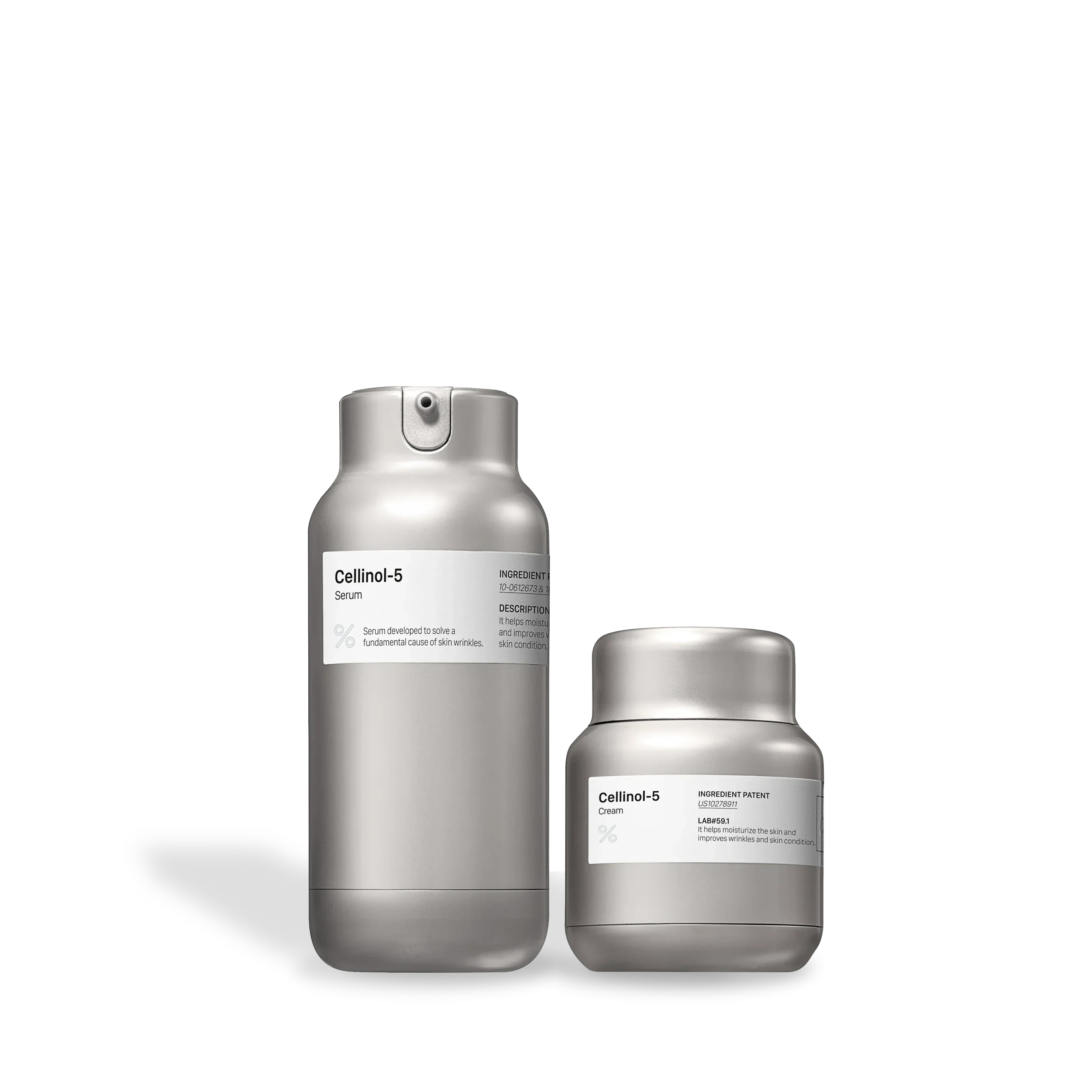 PERCENT SCIENCE Cellinol-5 Anti-Aging Duo Set Serum & Cream