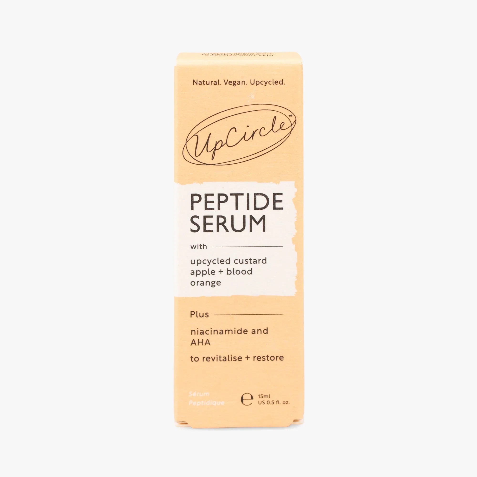 UpCircle Peptide Serum with Custard Apple + Blood Orange - Travel Size