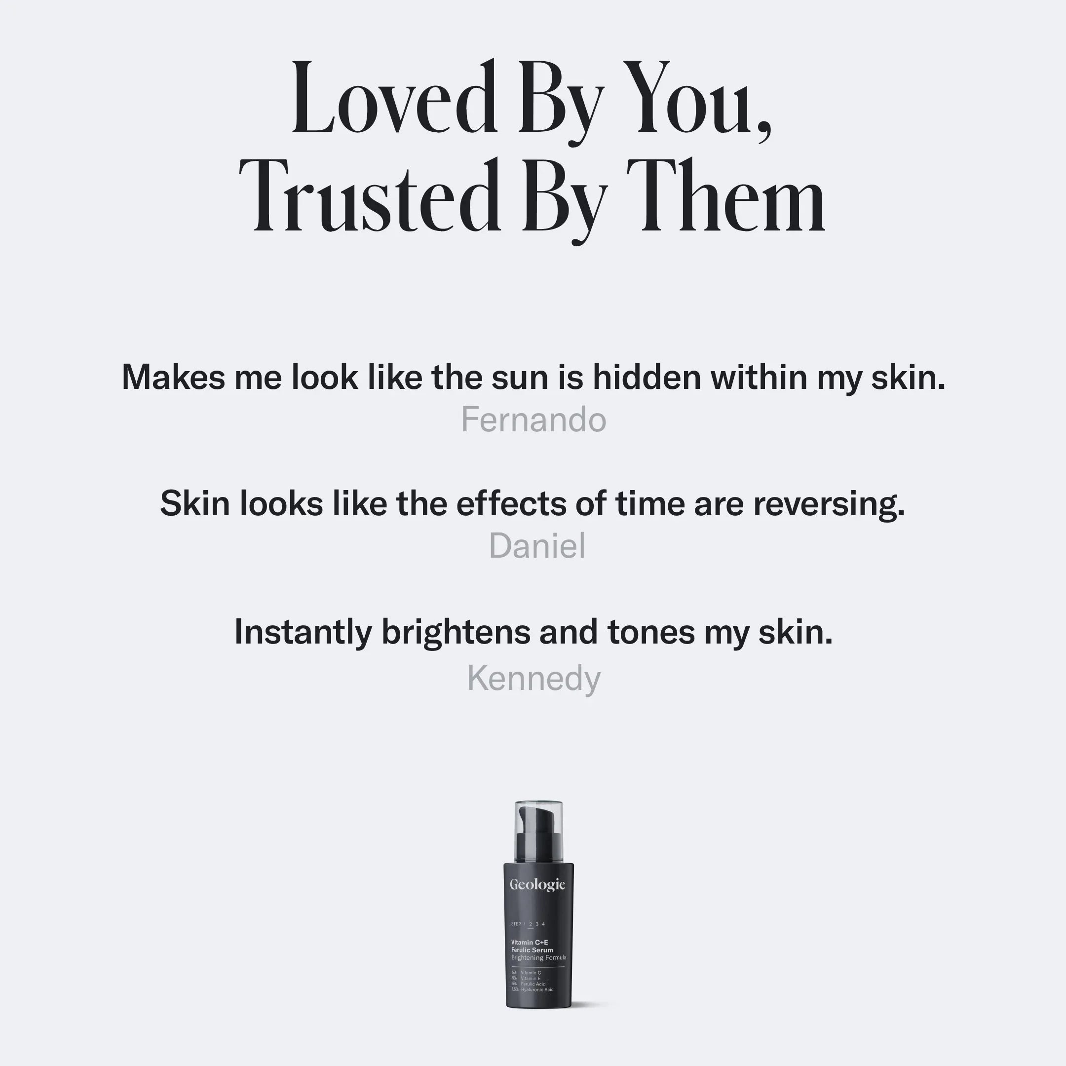 Geologie Vitamin C+E Ferulic Serum