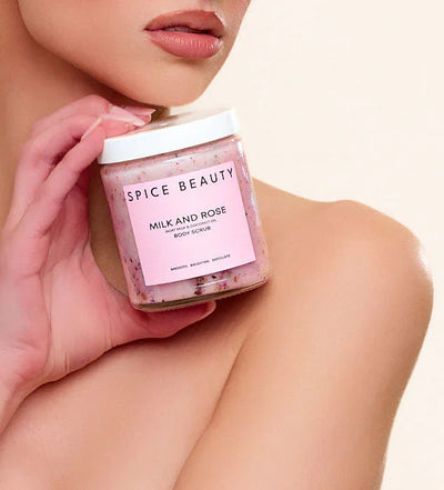 Spice Beauty Milk & Rose Body Scrub - Image 3