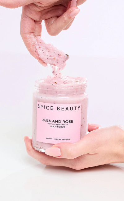 Spice Beauty Milk & Rose Body Scrub - Image 4