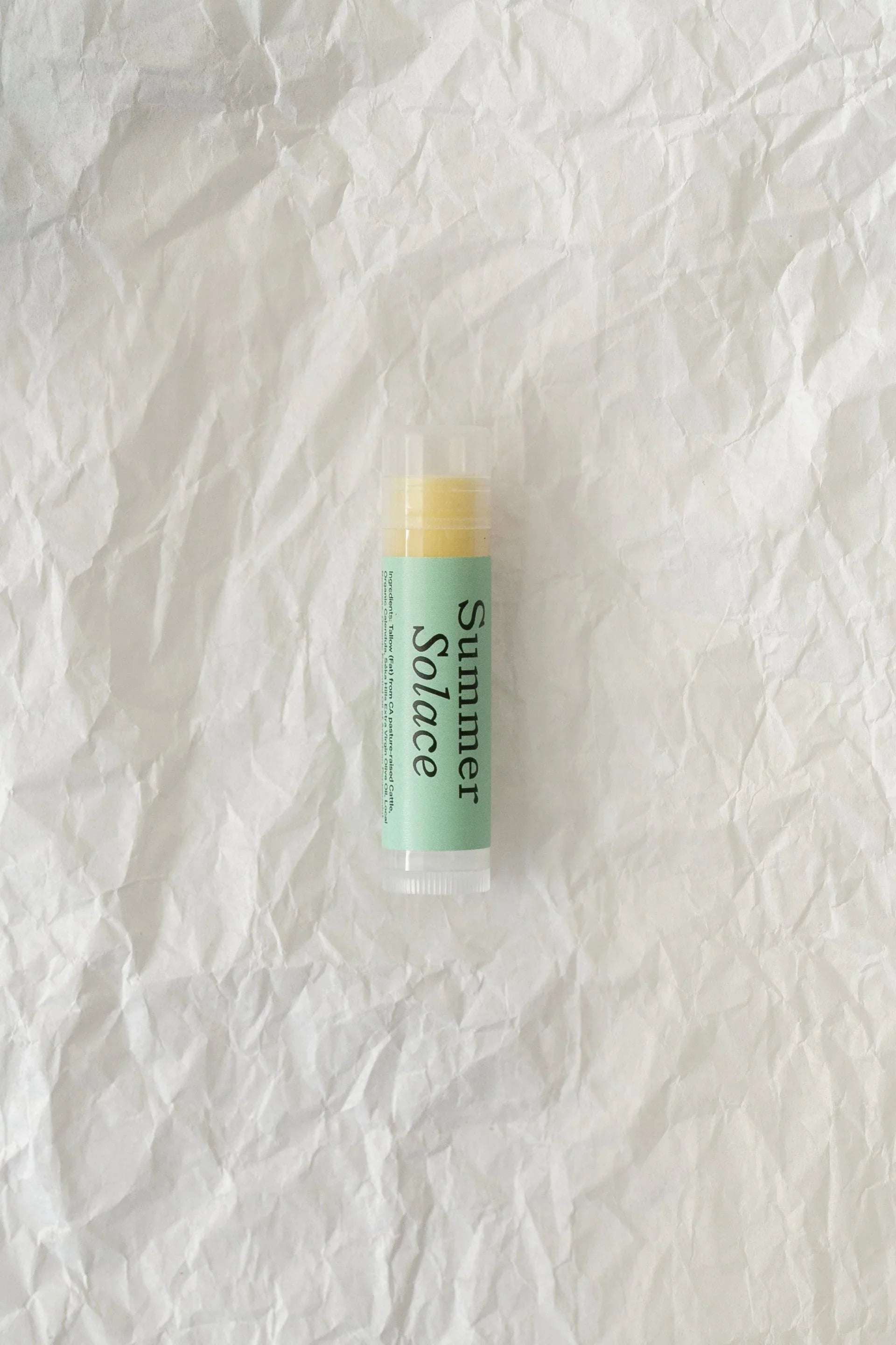 Summer Solace Tallow Classic Peppermint – Tallow Lip Balm | Cooling Sensation