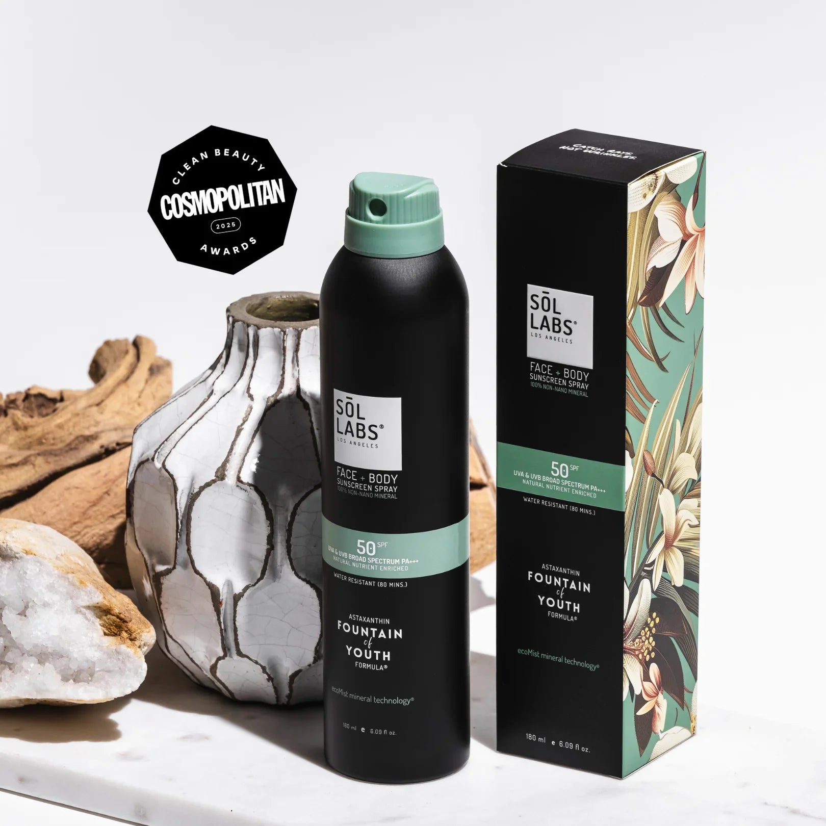 SOL LABS® Natural Mineral SPF 50 Sheer Mist