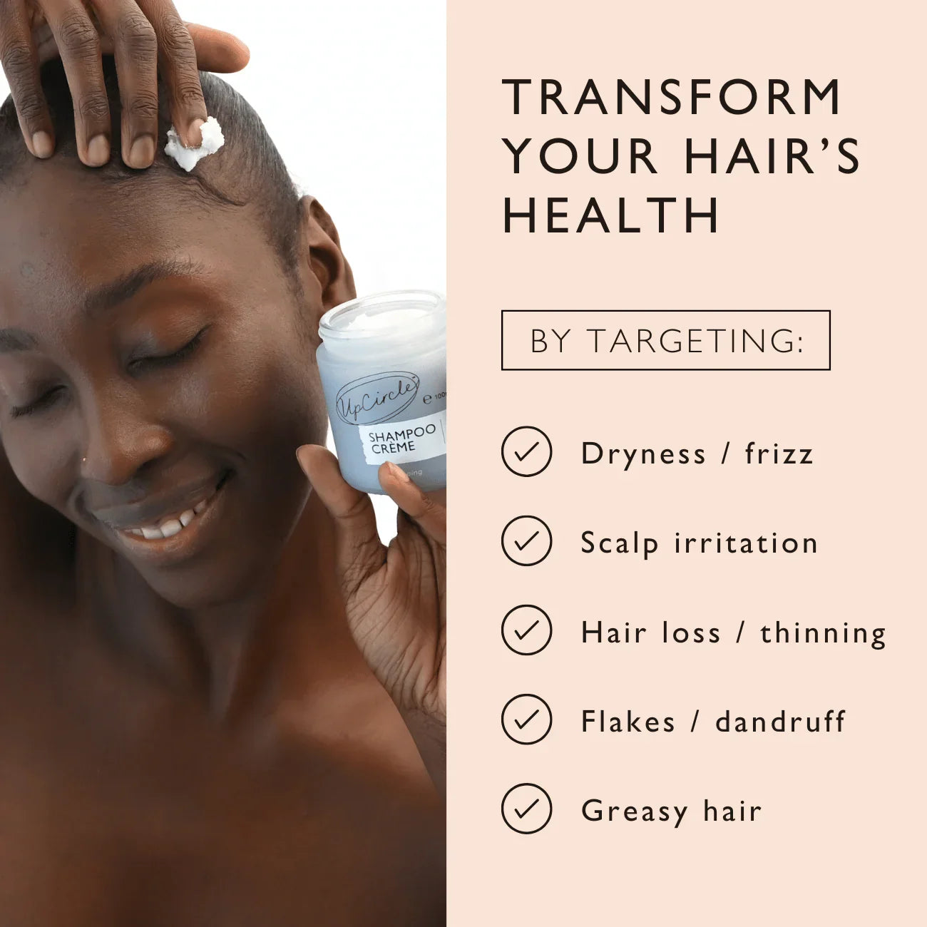 UpCircle Shampoo Crème with Pink Berry Extract - Jumbo