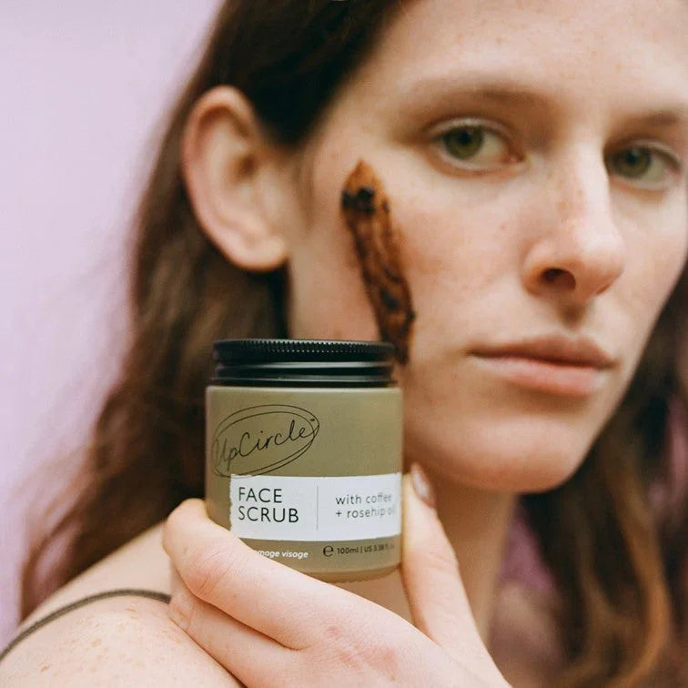UpCircle Face Scrub with Coffee + Rosehip Oil