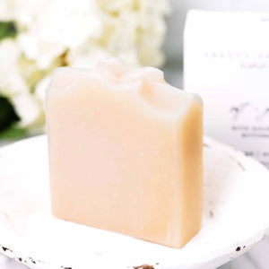 Pretty farm girl Soft + Gentle Buttermilk Soap Made for Sensitive Skin Fragrance Free Handmade Tallow and Goat Milk Soap Bar