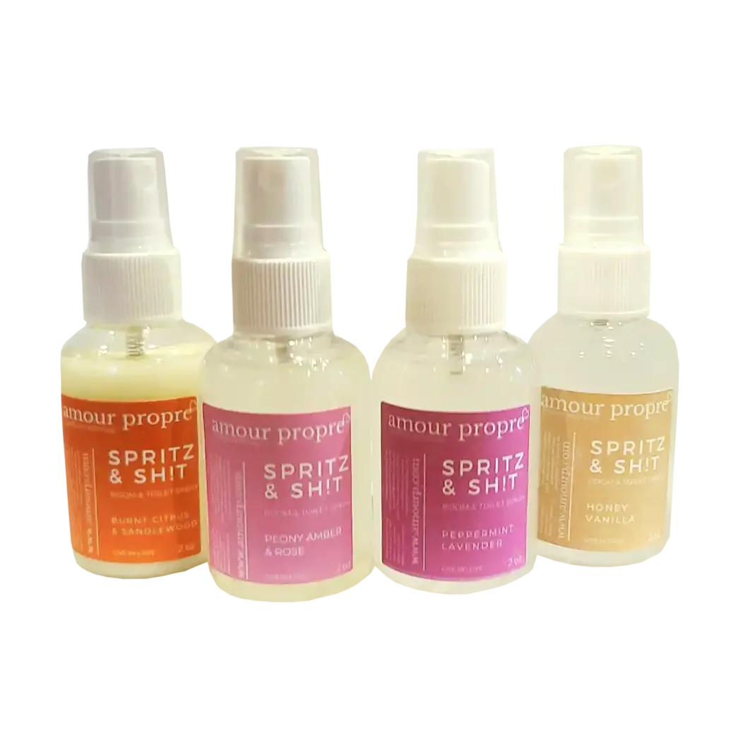 Amour Propre® Spritz & Sh!t Bathroom Spray Minis