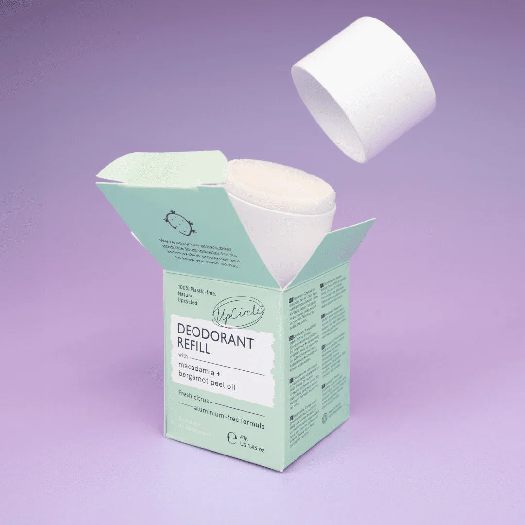 UpCircle Refillable Deodorant with Macadamia + Bergamot